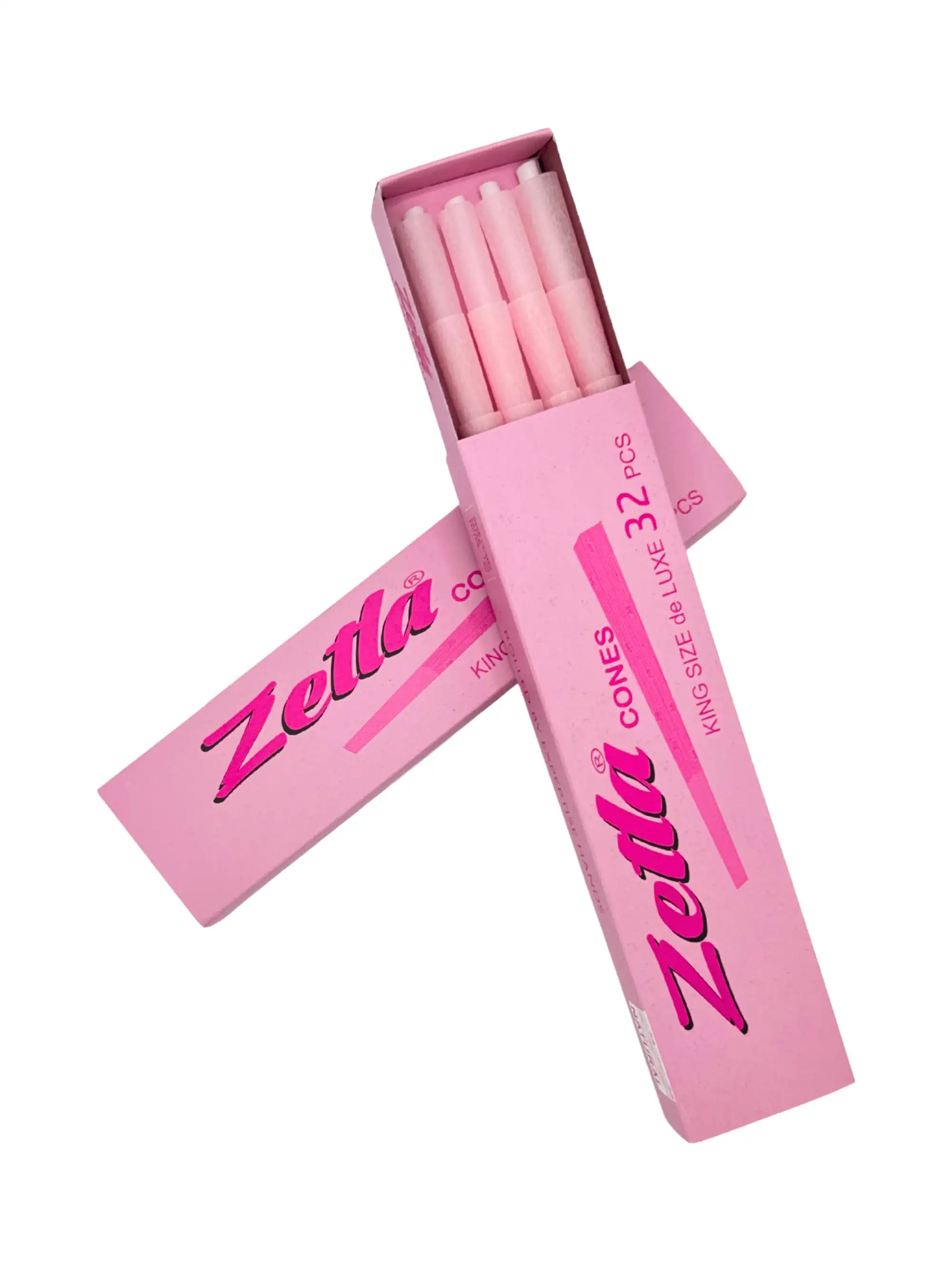 Zetla Pre-Rolled Cones Pink King Size Deluxe (32 Stück)