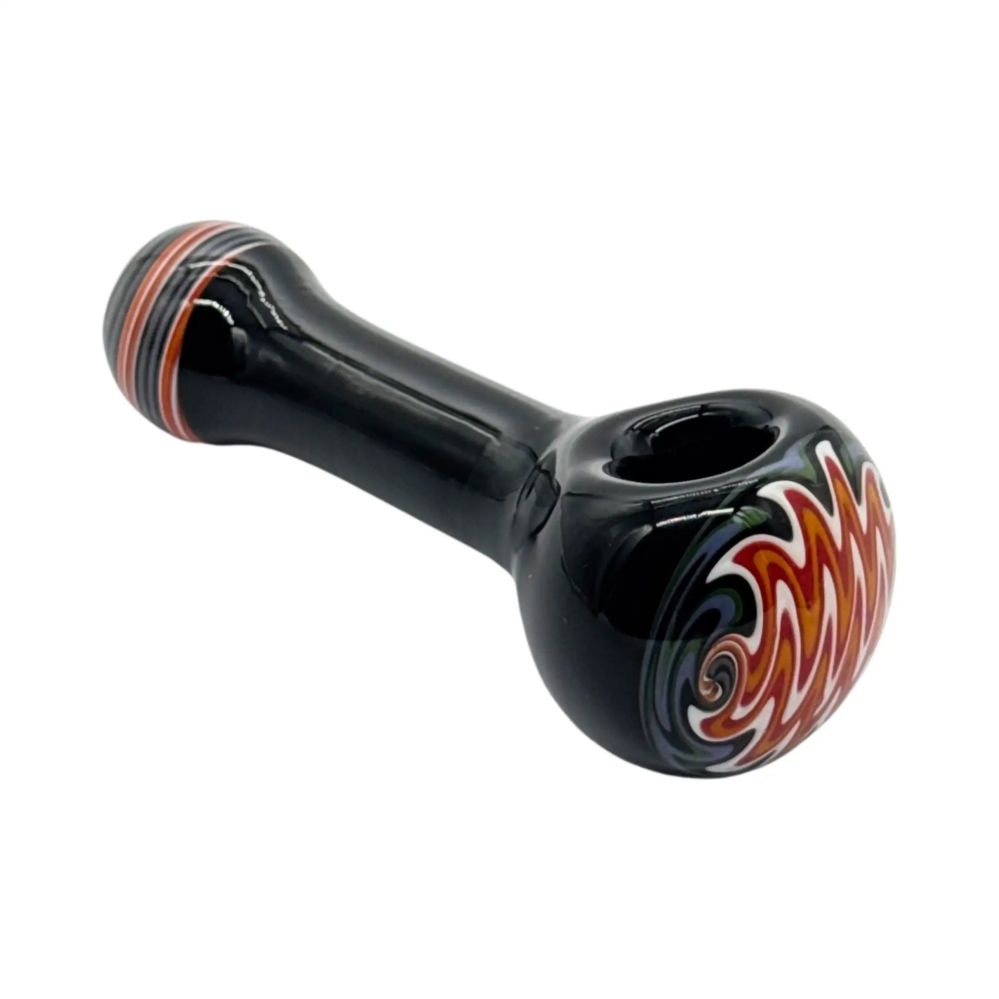 G-SPOT® Glaspfeife Black Spiral