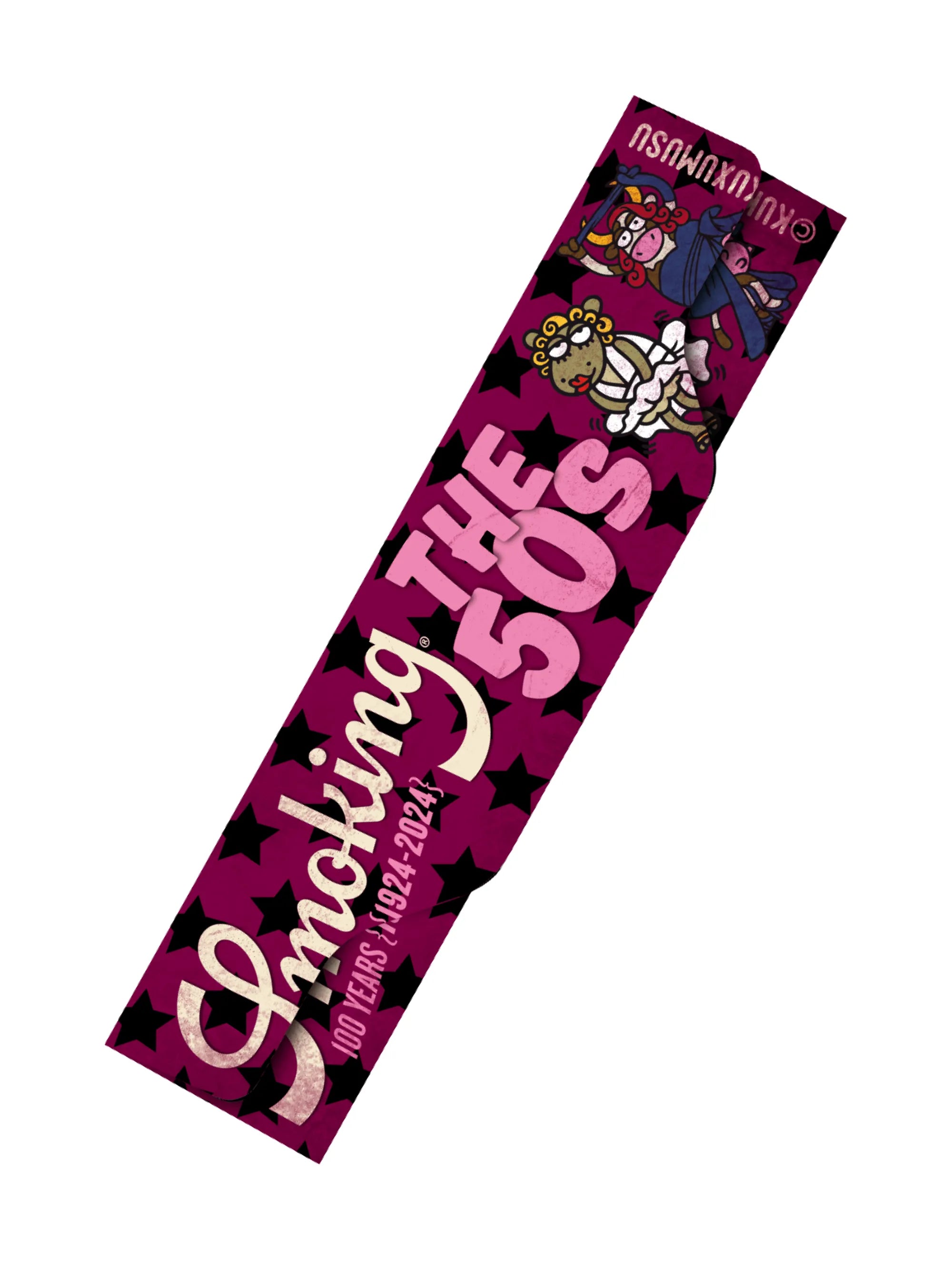 Smoking Kukuxumusu King Size Papers + Tips The 50s (Centenary Edition) 33 Blatt + Tips