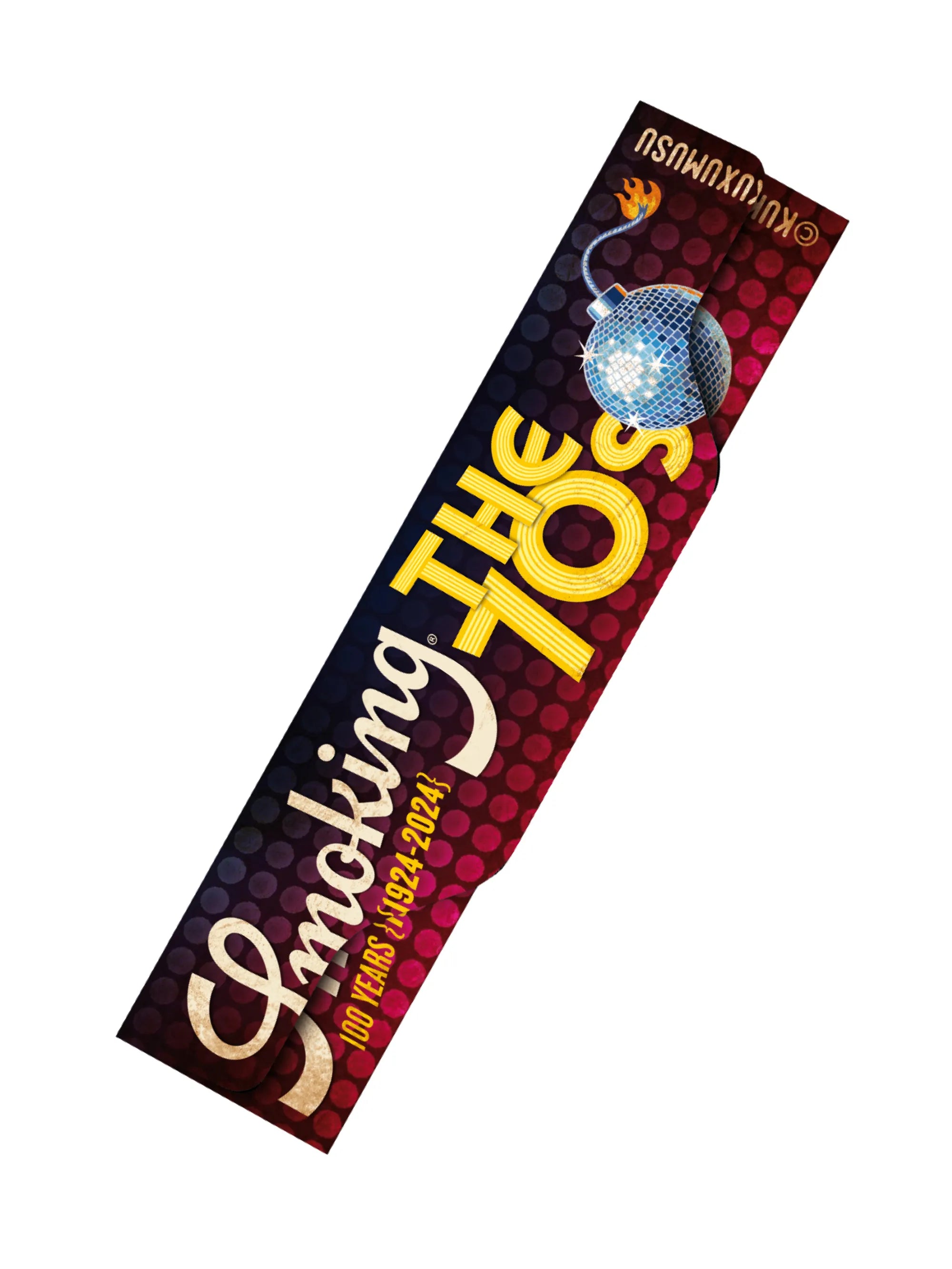 Smoking Kukuxumusu King Size Papers + Tips The 70s (Centenary Edition) 33 Blatt + Tips