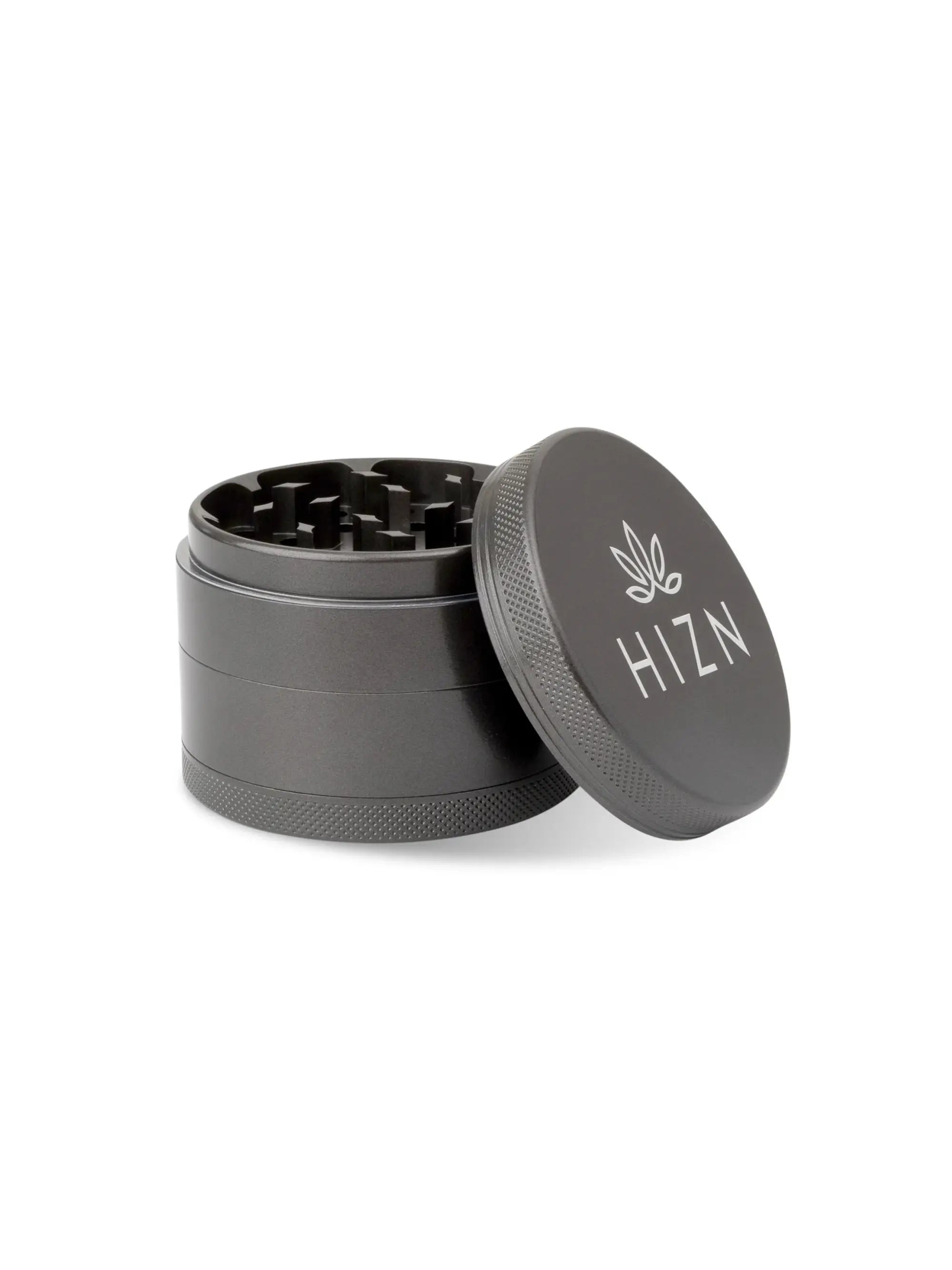 HIZN Keramik Grinder 4-teilig Ø 6,3 cm Grau
