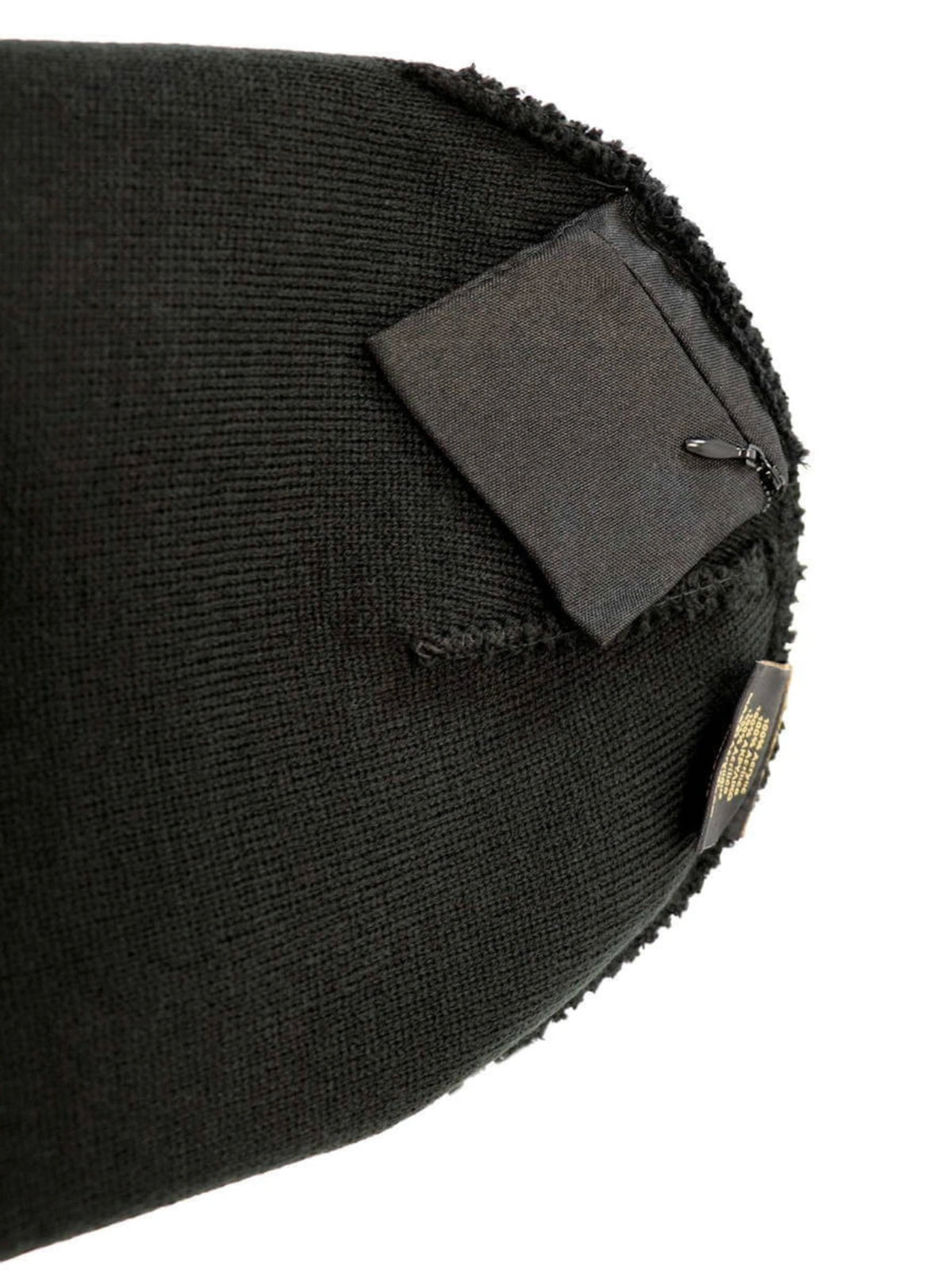 RAW Stash Wintermütze mit RAW-Logo – Schwarz