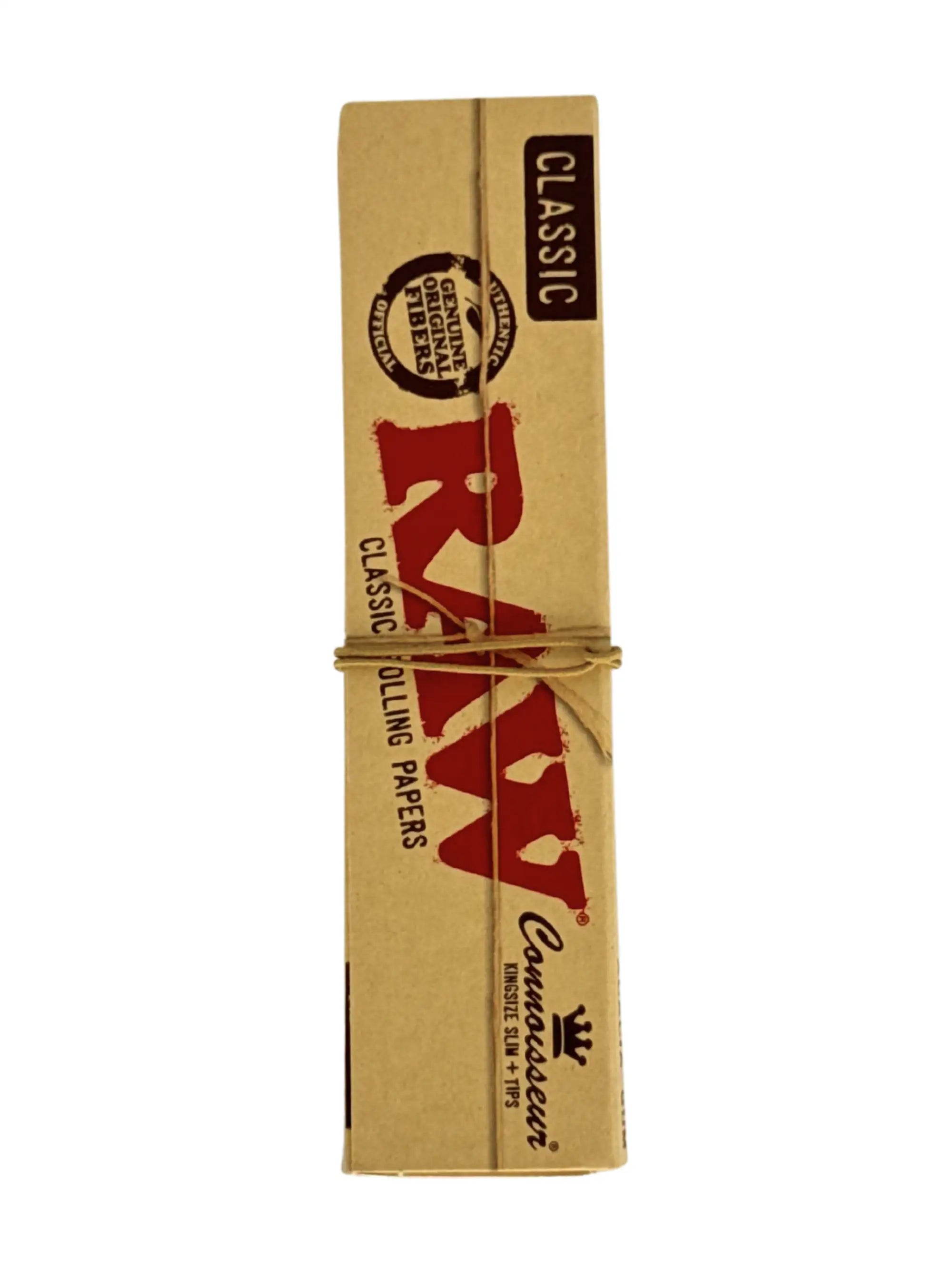 RAW Classic Connoisseur Papers King Size Slim 32 Papers + Tips