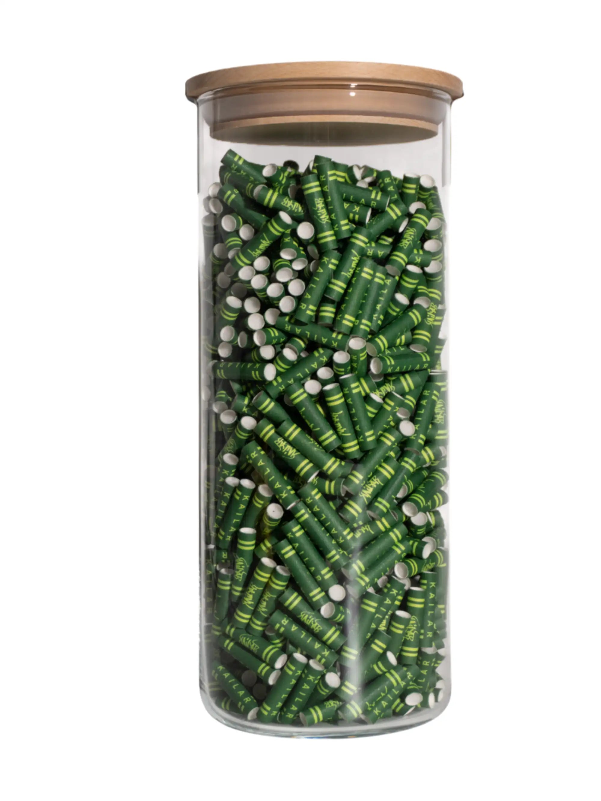 Kailar Aktivkohlefilter Ø 5,9 mm Grün 825 Stück im Glas