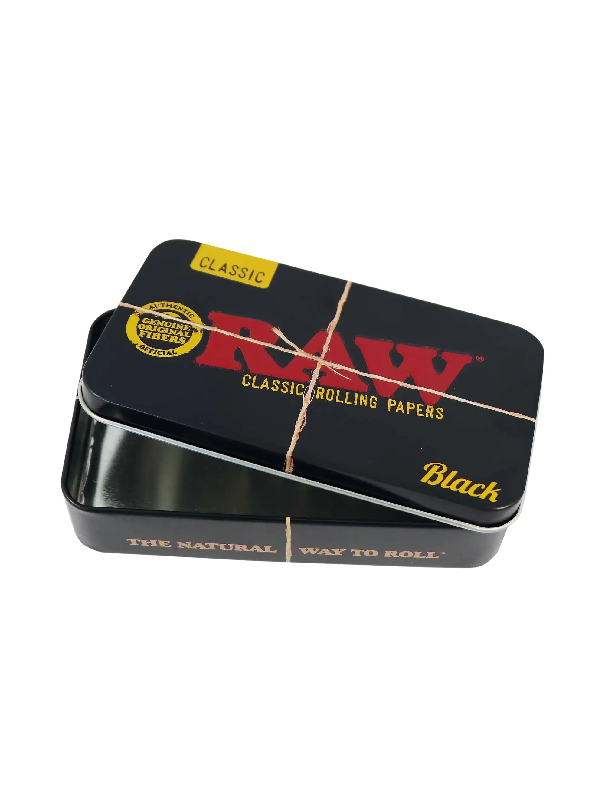 RAW Black Paper Case Metalldose für Papers und Tips