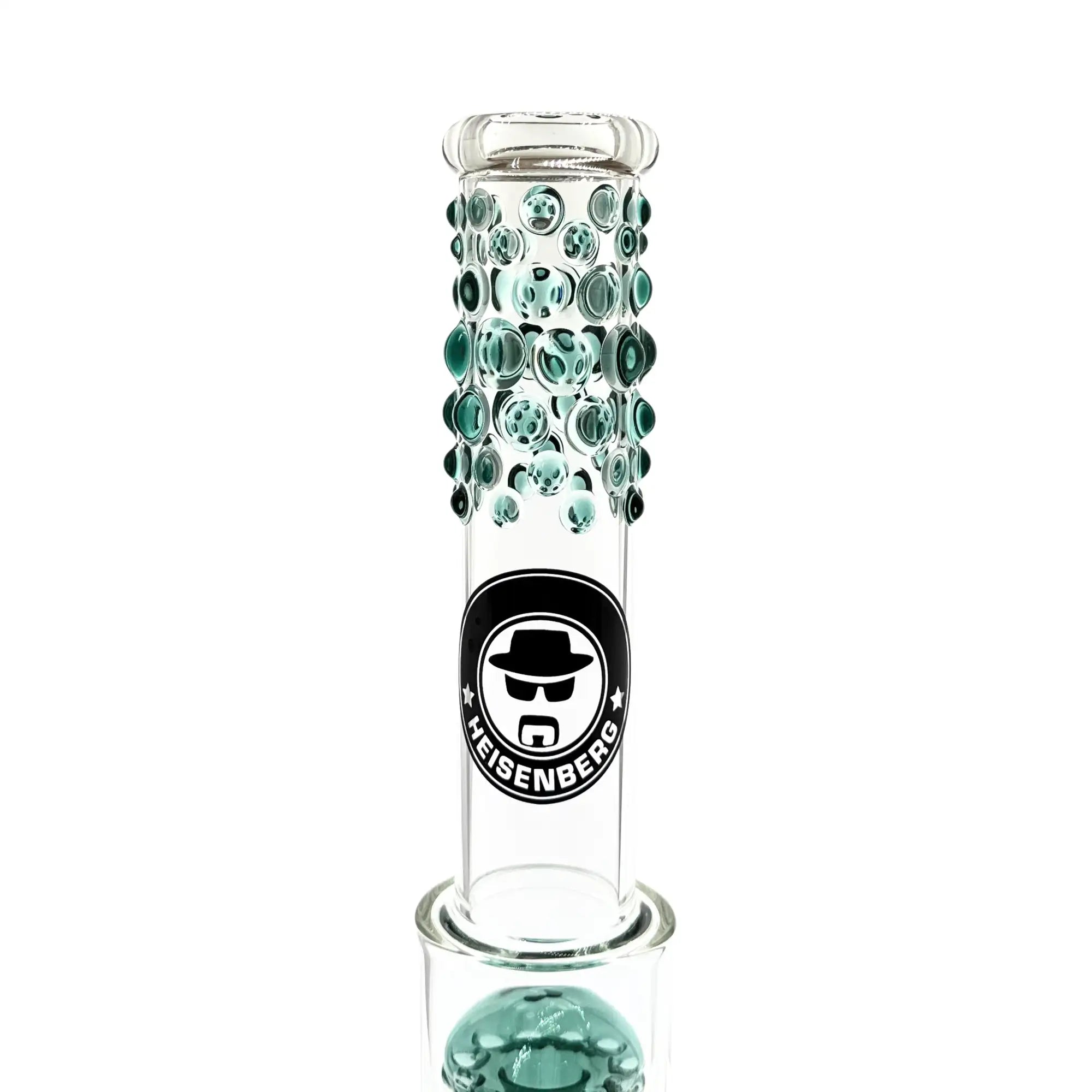 HNBG Beaker Bubble 12 Arm Perc Darkgreen
