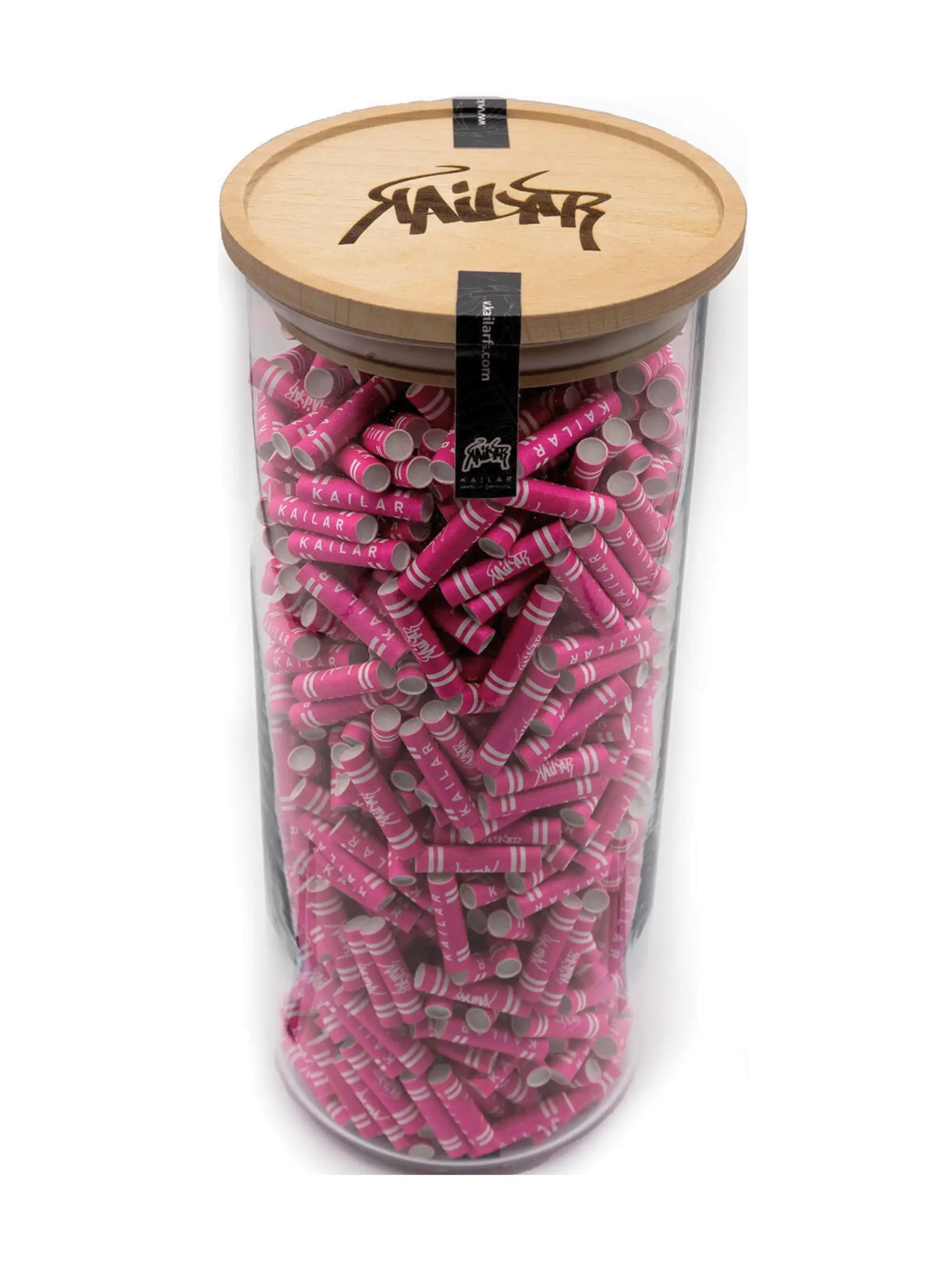 Kailar Aktivkohlefilter Ø 5,9 mm Pink 825 Stück im Glas