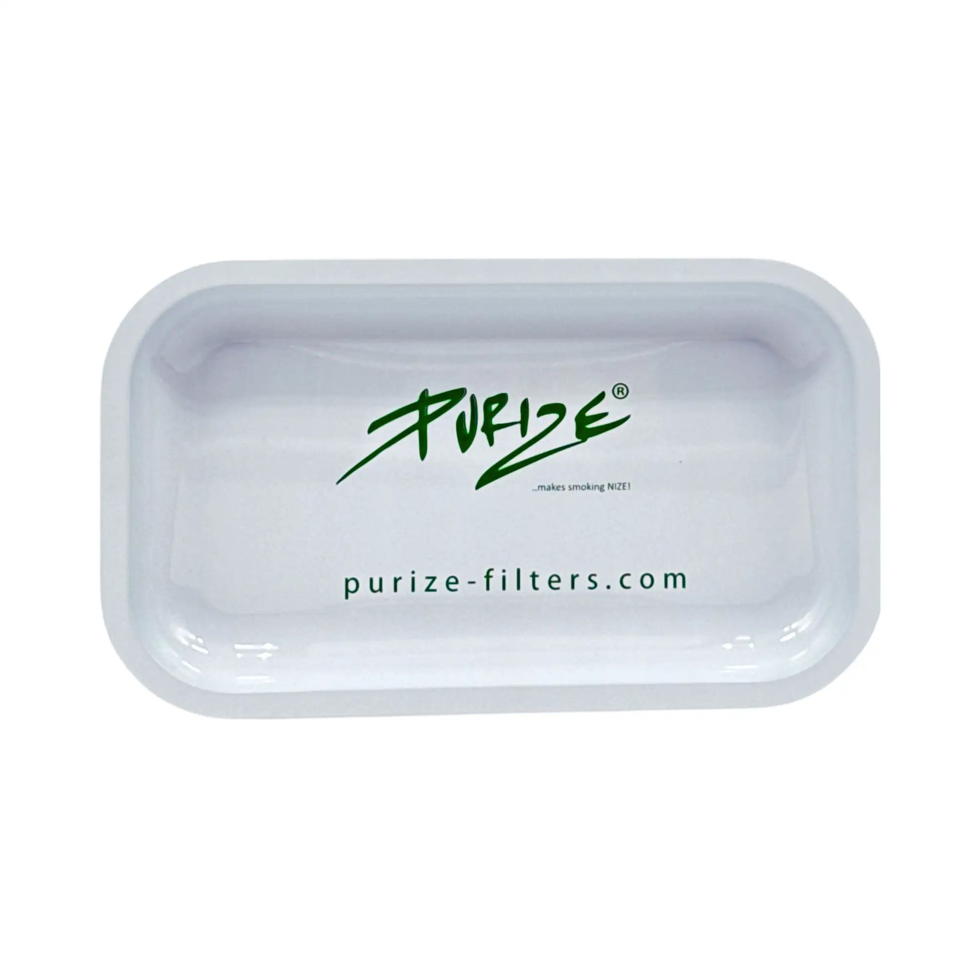 PURIZE® Metal Tray in Weiß