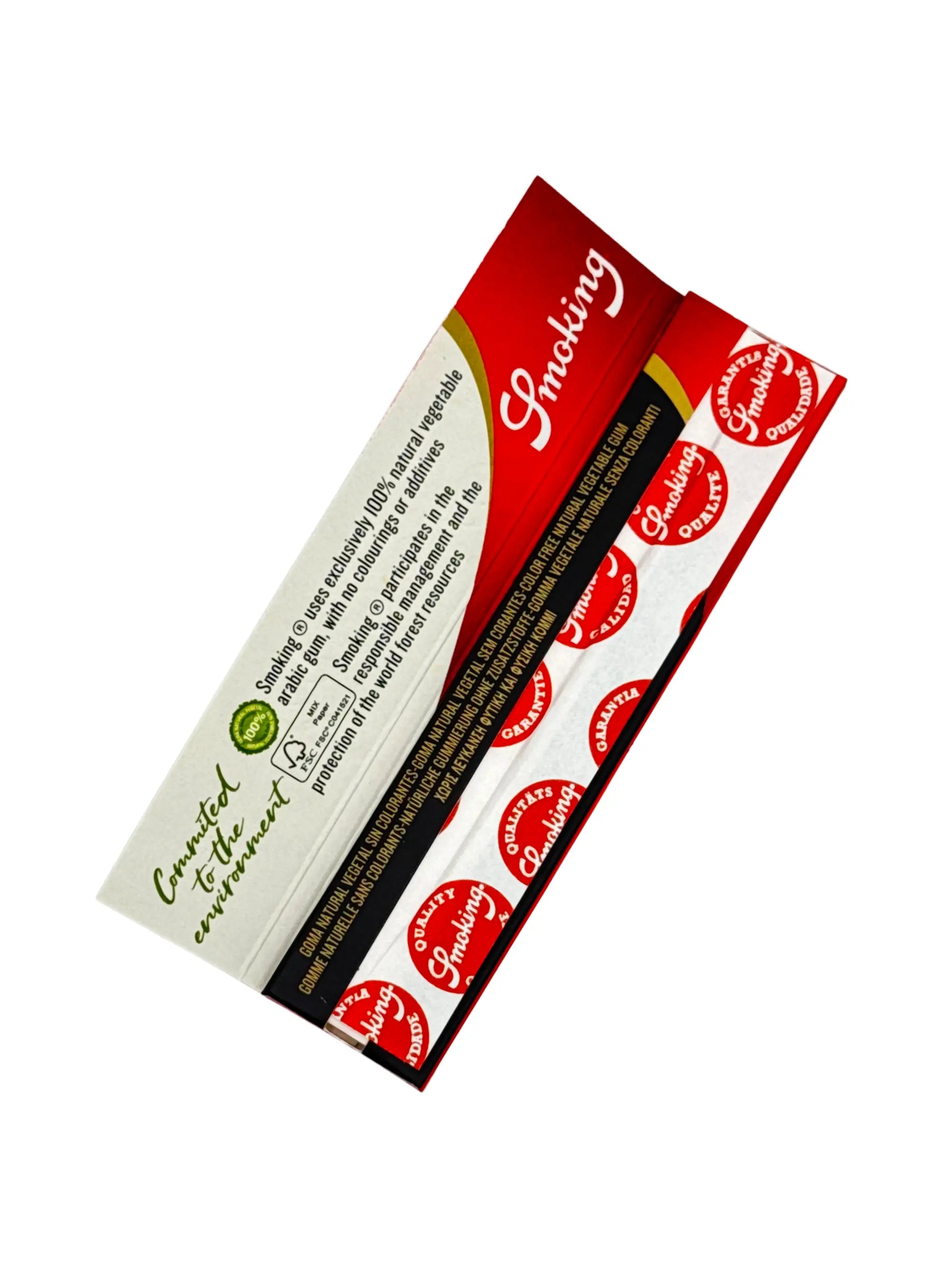 King Size Deluxe Papers von Smoking mit ultradünnem Papier und neutralem Geschmack