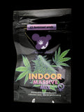 Anesia Seeds Indoor Massive Mix mit 15 feminisierten Cannabissamen aus verschiedenen Indica-dominanten Sorten und Hybriden für den Indoor-Anbau.