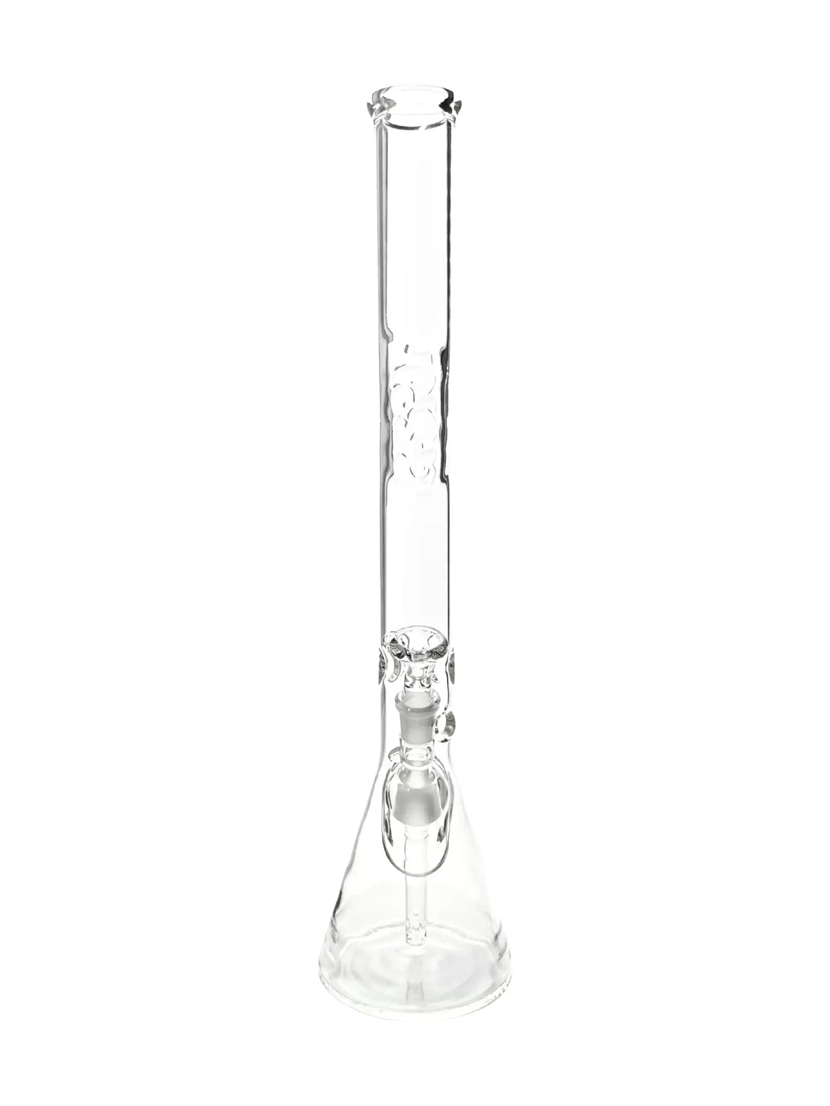 G-SPOT Beakerbong aus 5 mm Borosilikatglas 3.3 mit stabilem Panzerschliff NS 18.8