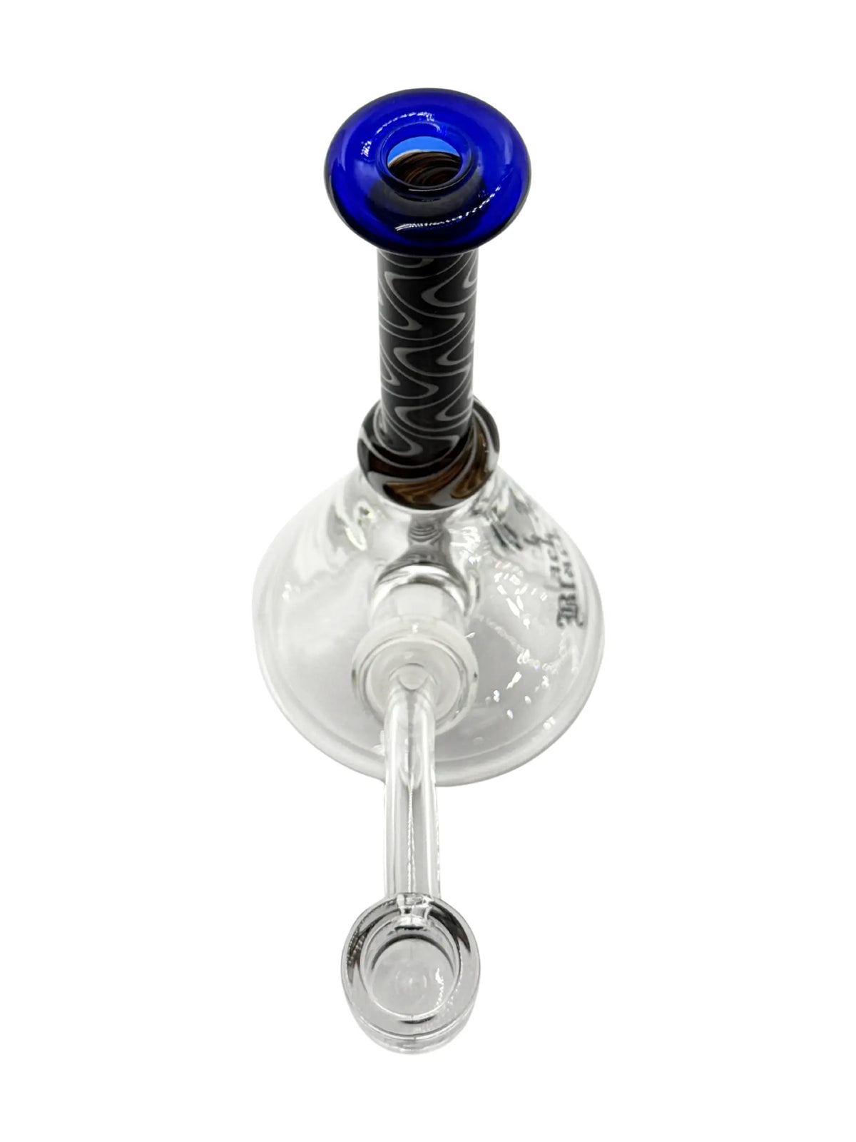 Black Leaf Dab Rig mit blauem Mundstück inkl. Banger