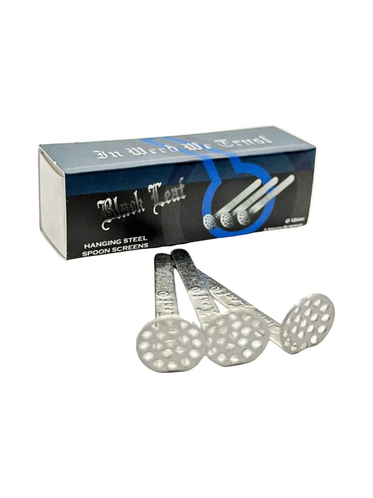 Black Leaf Einhängesiebe aus Edelstahl, 12 mm Durchmesser und 3 Stück pro Packung