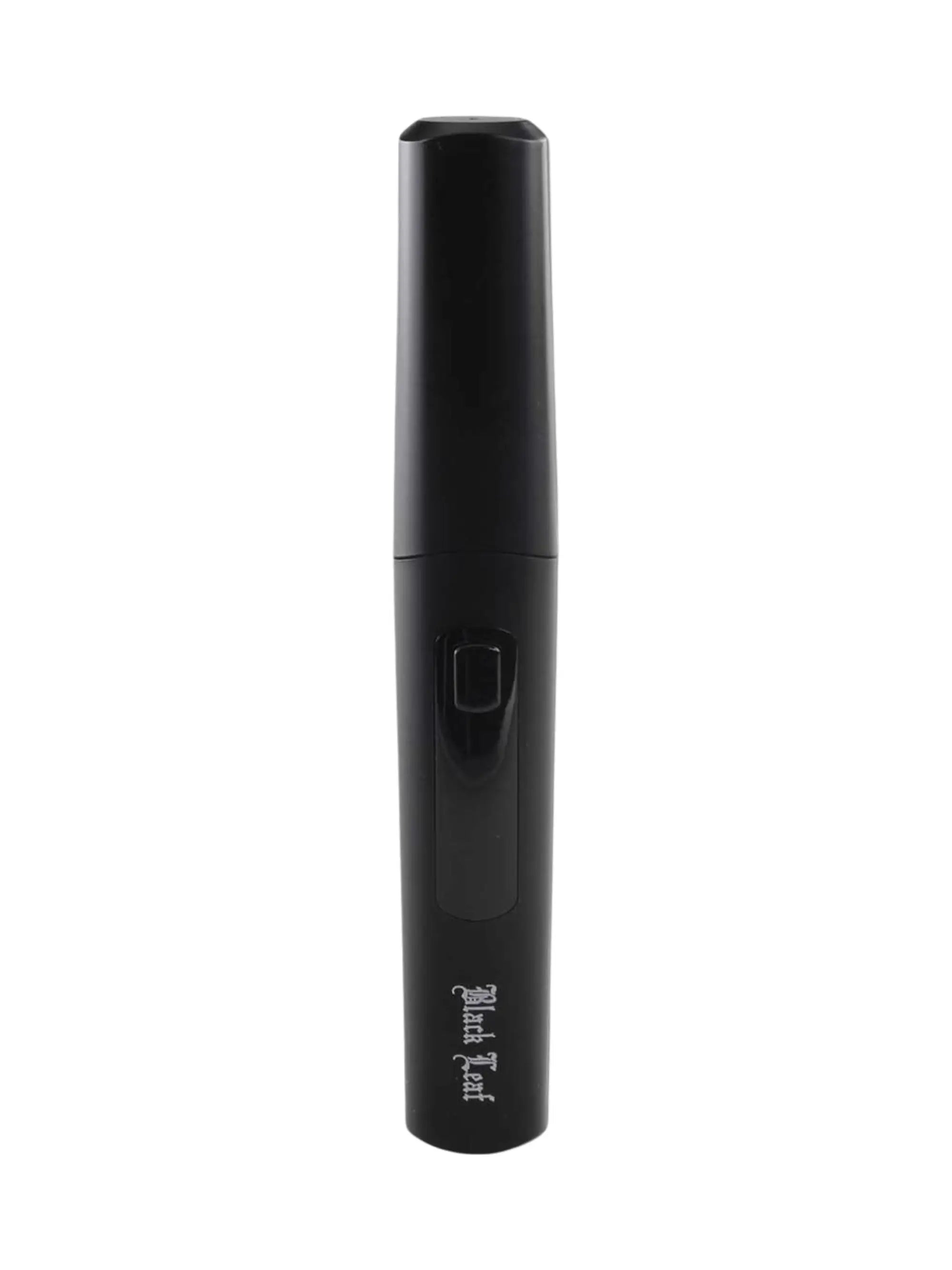 Black Leaf HEATX Hot Knife Dab Tool in Schwarz mit Keramikspitze, LED und Thermometer für präzises Arbeiten.