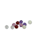 Black Leaf Terp Pearls im Farbmix aus Quarzglas mit 6 mm Durchmesser