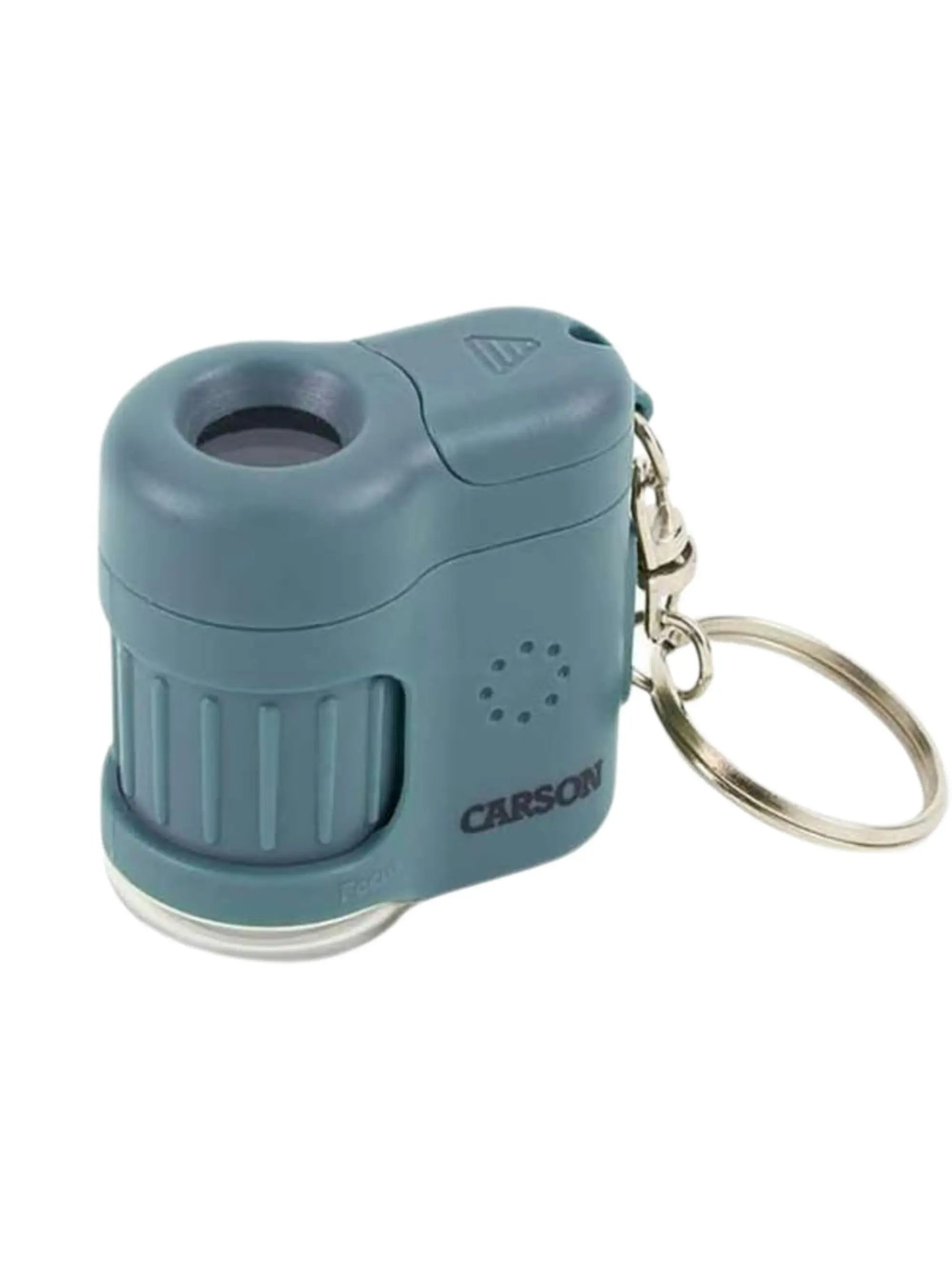 Carson Mini-Mikroskop grün, ultrakompakt, 20-fach Zoom, perfekt für Grower und Pflanzenkontrolle.