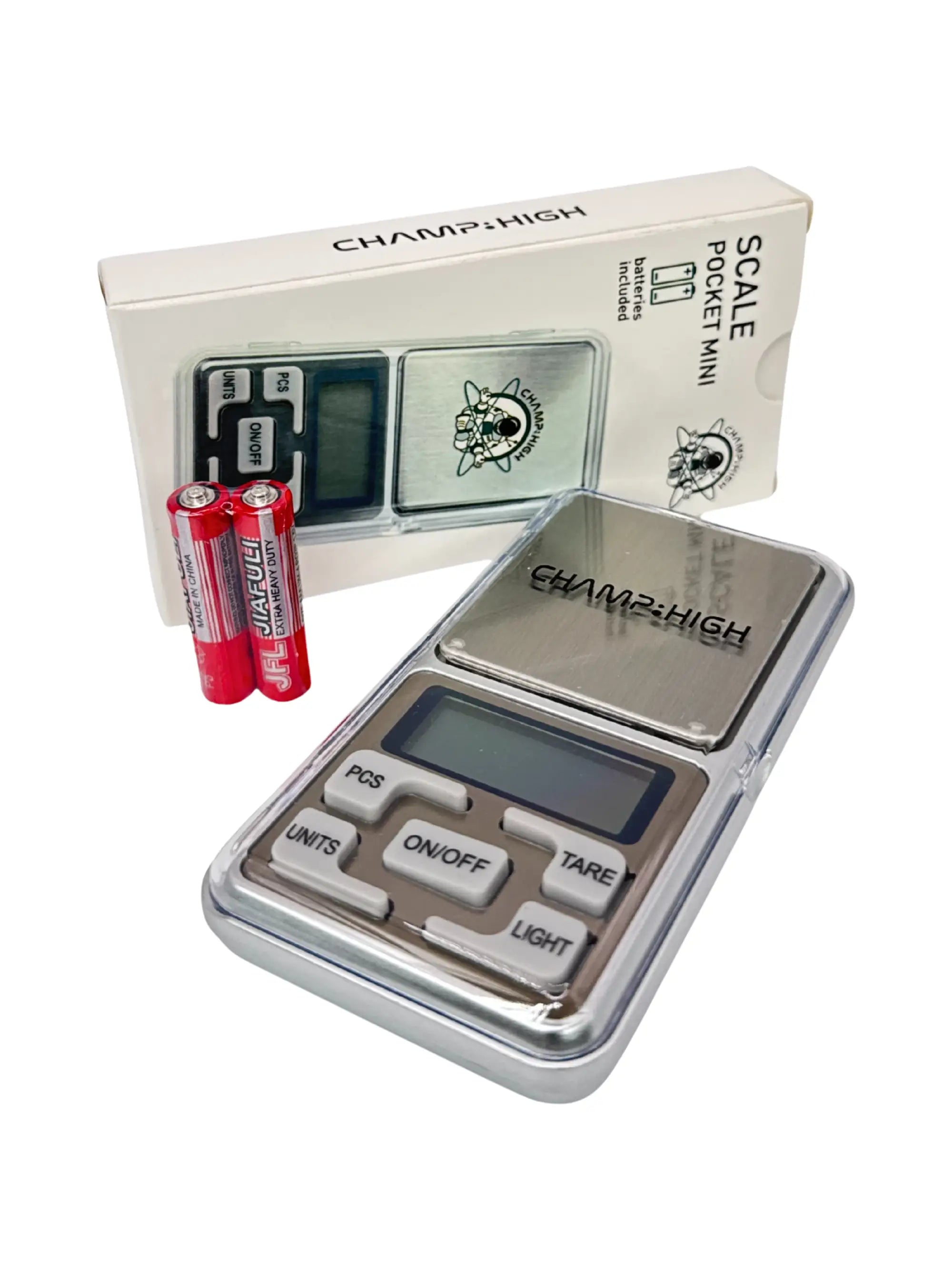 Kompakte CHAMP Pocket Digitalwaage – nur 12 cm lang, ideal für unterwegs oder präzises Arbeiten