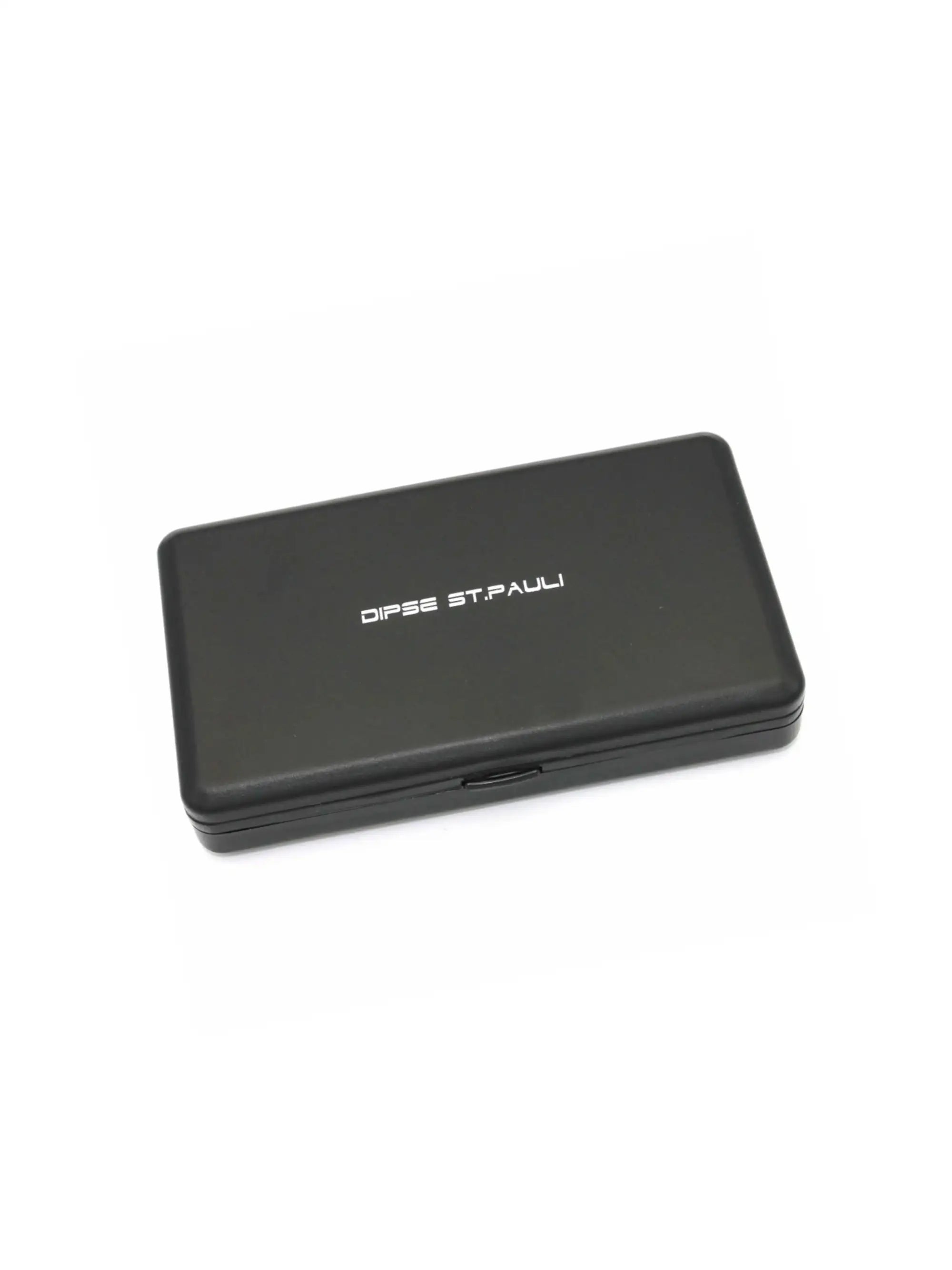 DIPSE St. Pauli Digitalwaage 100g x 0,01g mit Klappdeckel, LED-Display und kompakter Taschenbauweise.
