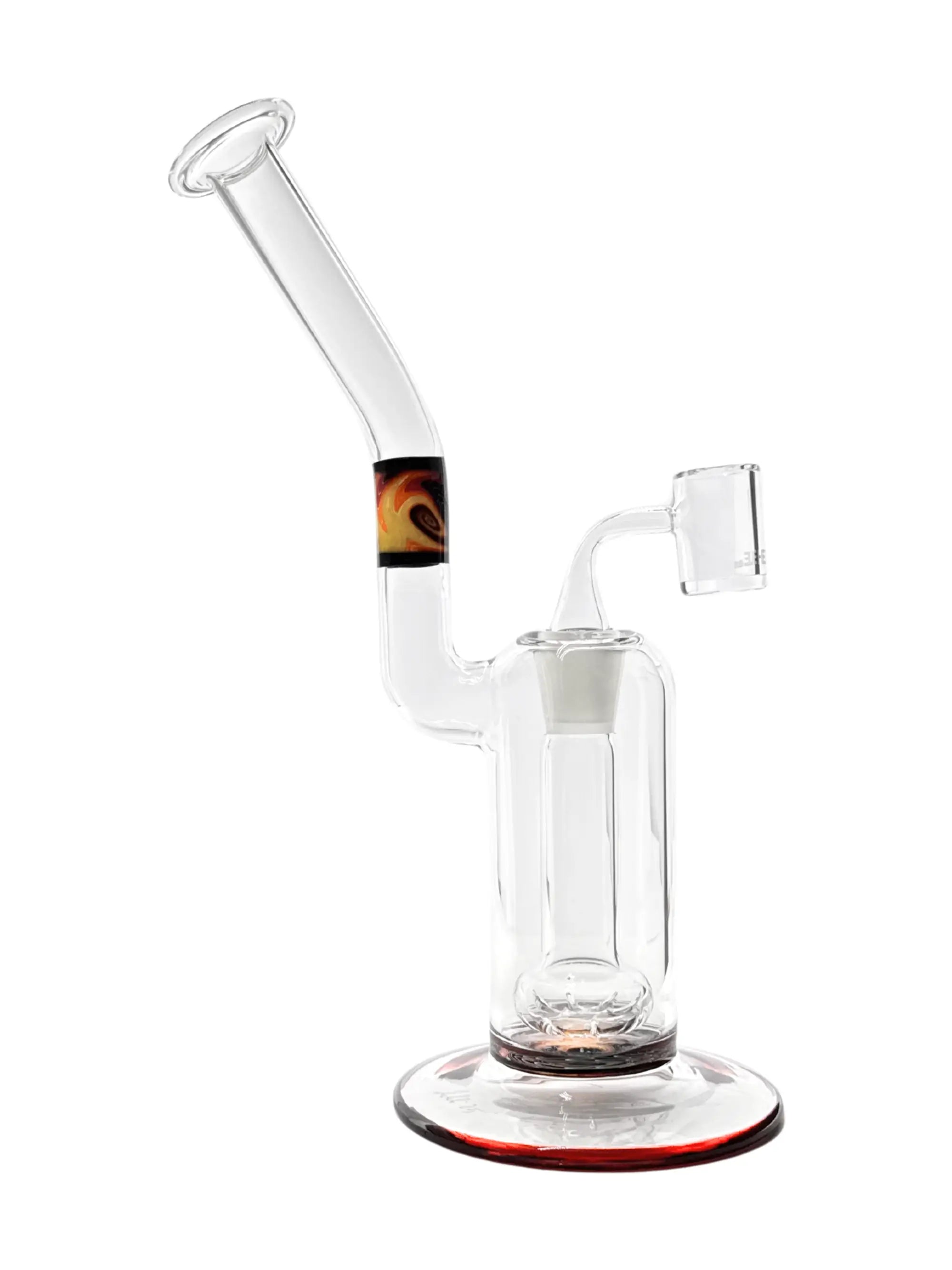 EHLE. Orange Flash Oil Rig mit Quartzbanger 