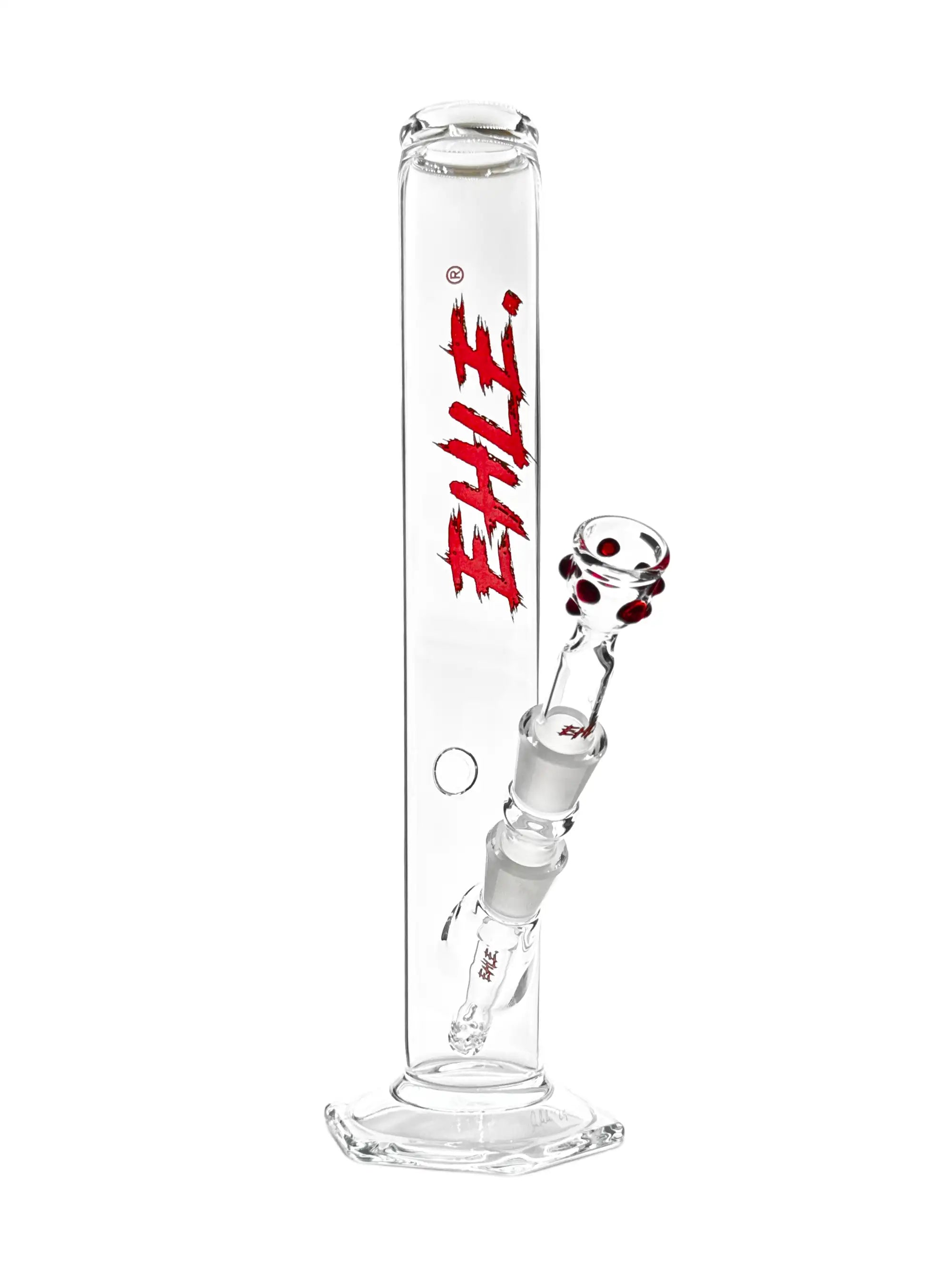 EHLE Red Series #1 Bong mit rot-grünem Logo