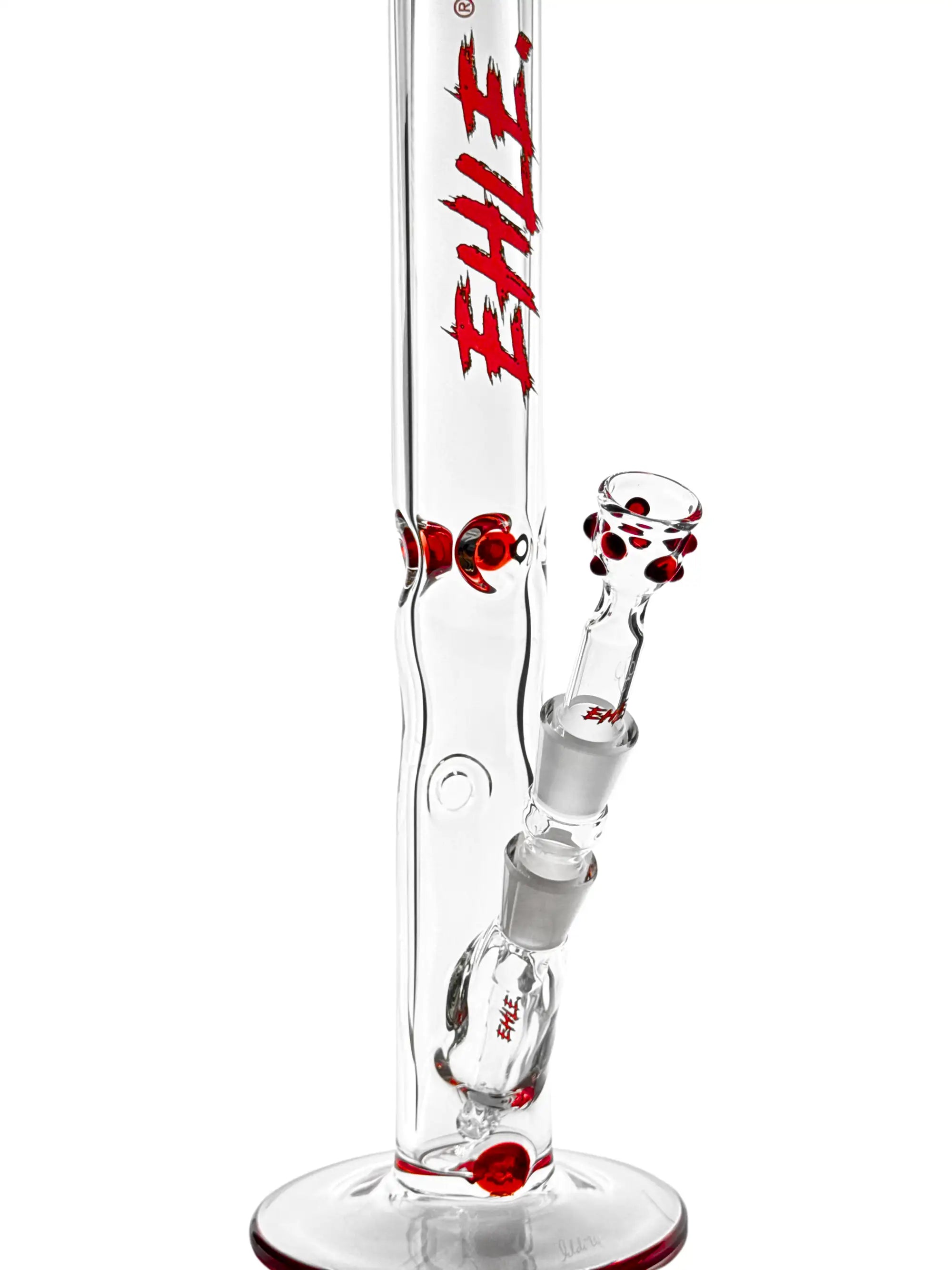 EHLE Red Series #8 mit Diffusor-Chillum und roten Eiskerben