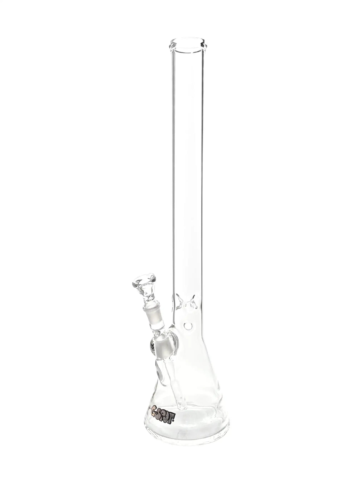 G-SPOT Beakerbong 55 cm mit Panzerschliff und goldenem Logo 