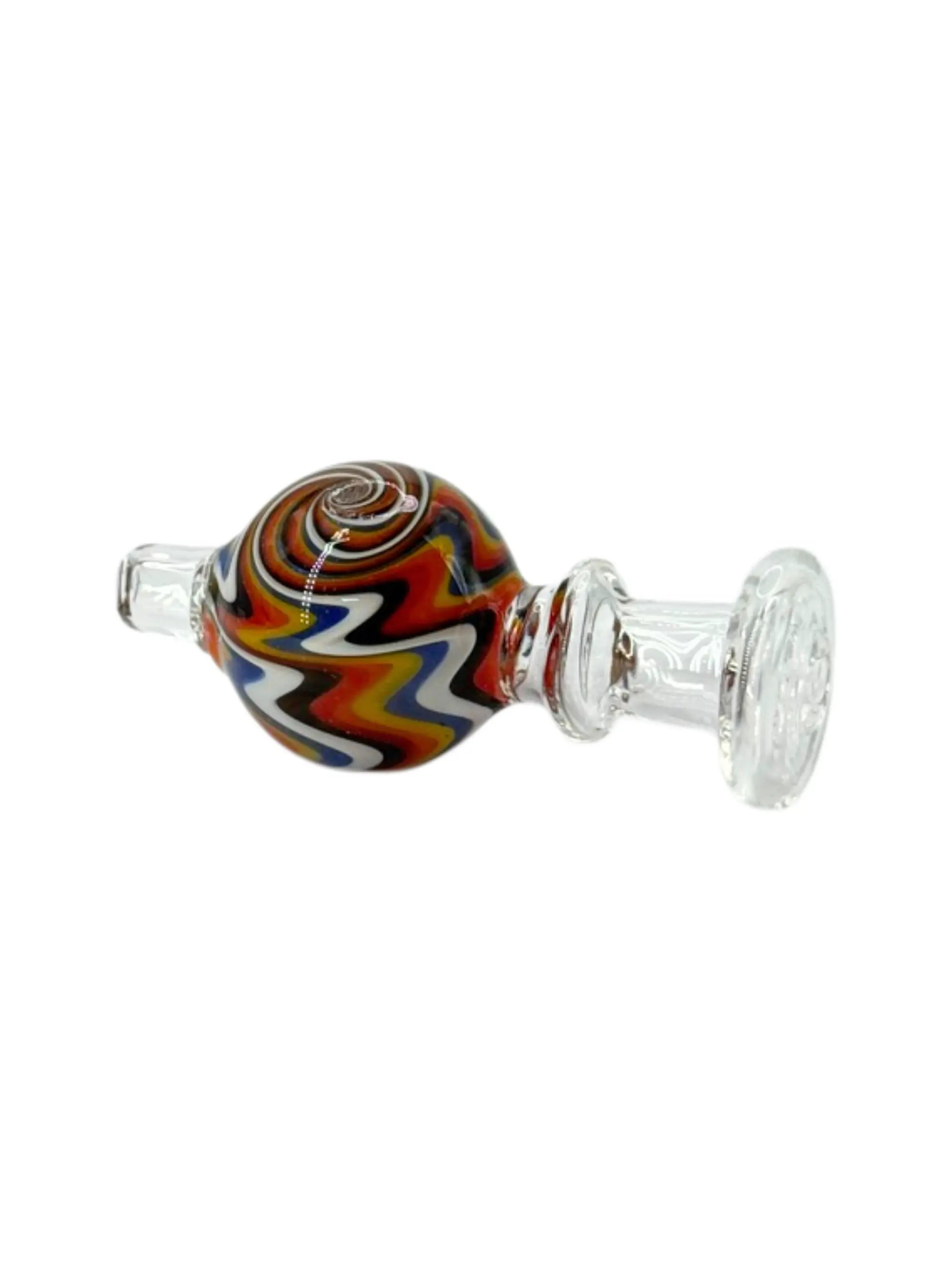 G-SPOT Carb Cap Colour 2 aus Borosilikatglas 3.3 mit 26 mm Durchmesser, farbiges Design und ideal zur Luftregulierung.