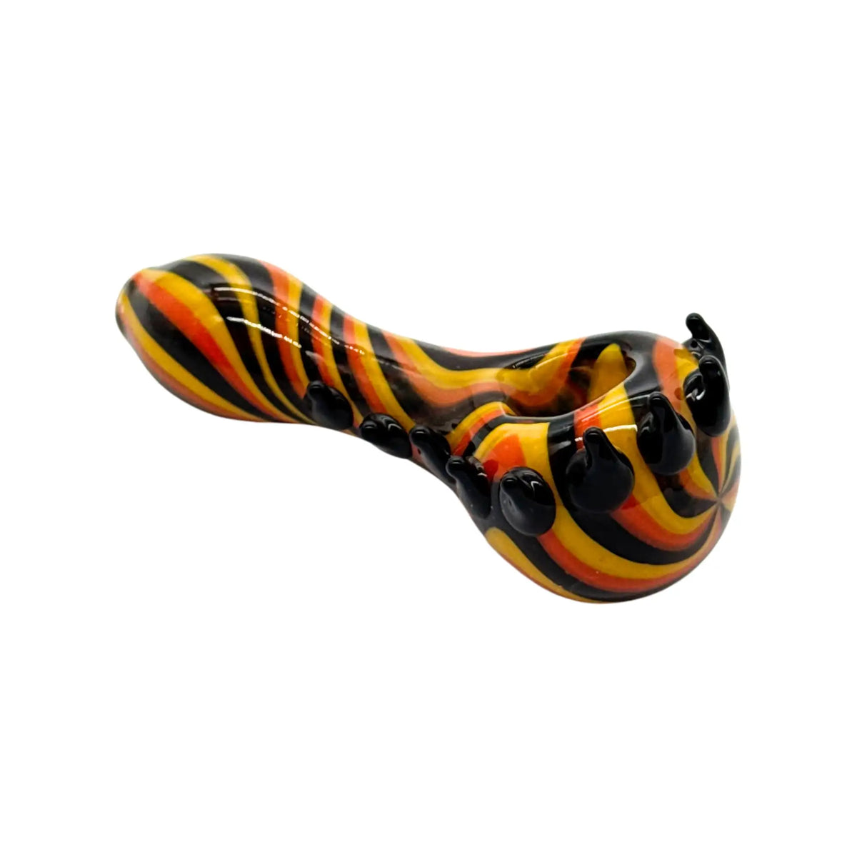 G-SPOT Glaspfeife aus Borosilikatglas mit Kickloch