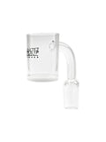 G-SPOT Quarzbanger NS 18.8 male mit 25 mm Durchmesser aus hochwertigem Quarzglas, massiv und hitzebeständig.