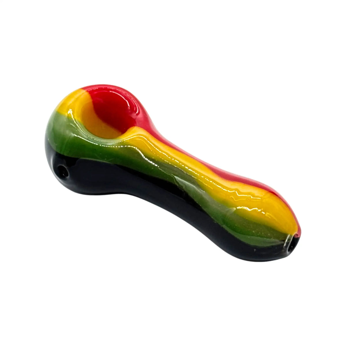 G-SPOT Rasta Glasspoon mit Kickloch
