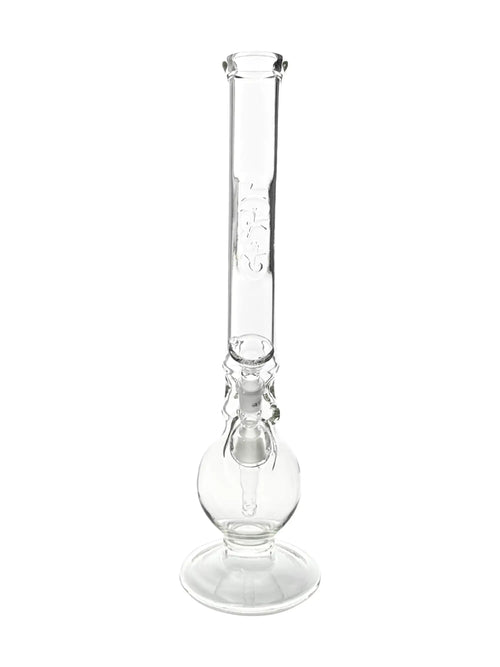 Detailansicht der Ringball Bong mit Eiskerben für Eiswürfel, sorgt für angenehm kühle Züge.