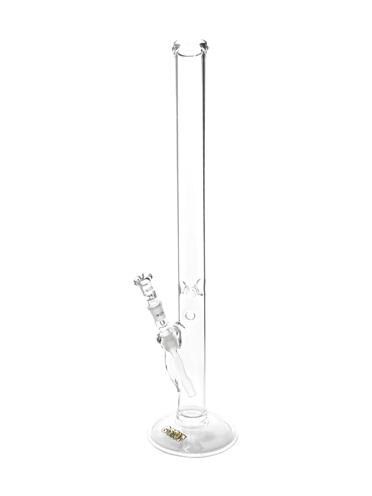 G-SPOT Goldserie Zylinderbong 50 cm Höhe inkl. Chillum und Steckkopf