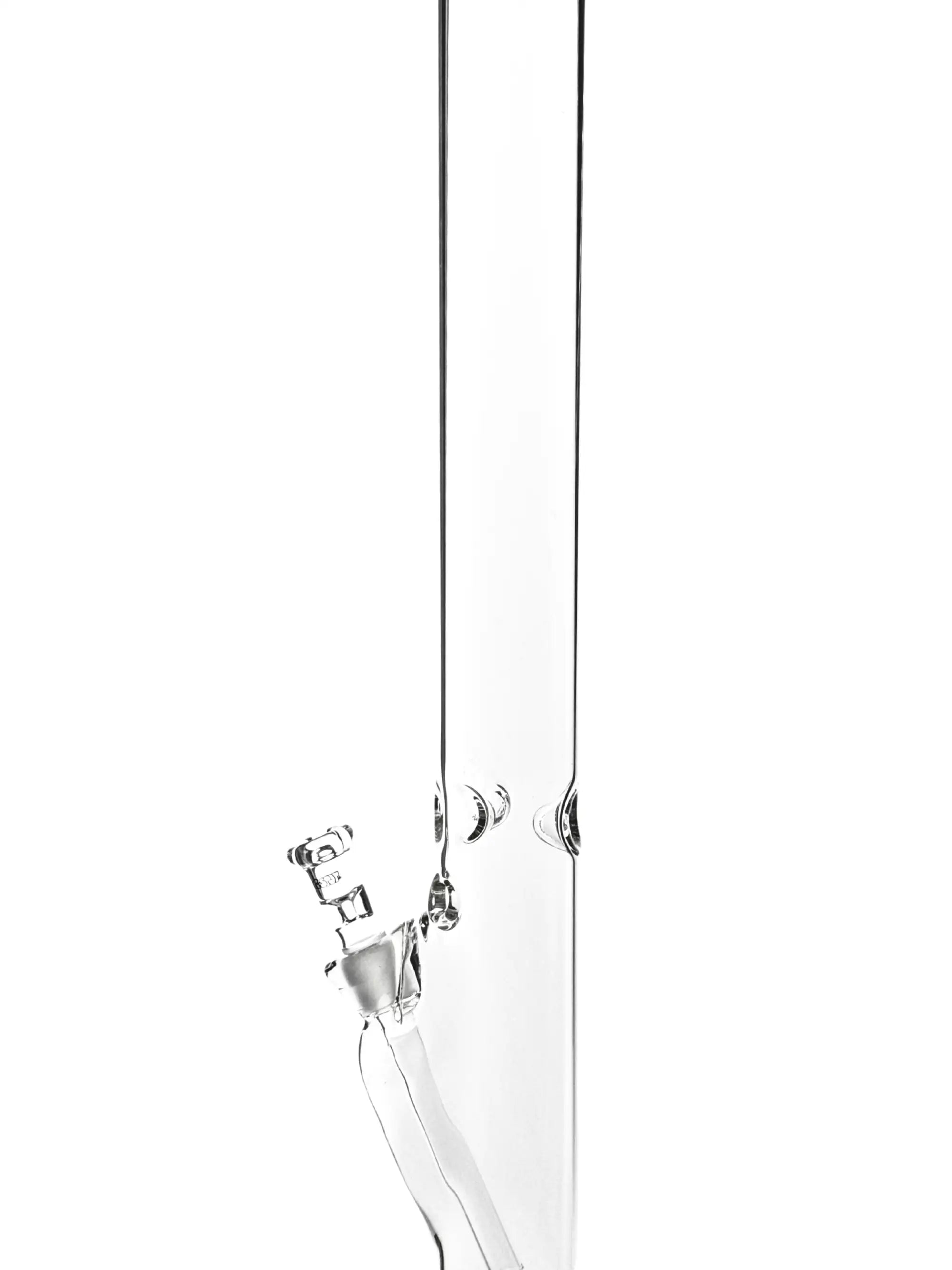 NS 18.8 Panzerschliff und Chillum der G-SPOT Zylinderbong für stabilen Halt und weichen, gleichmäßigen Rauchzug.