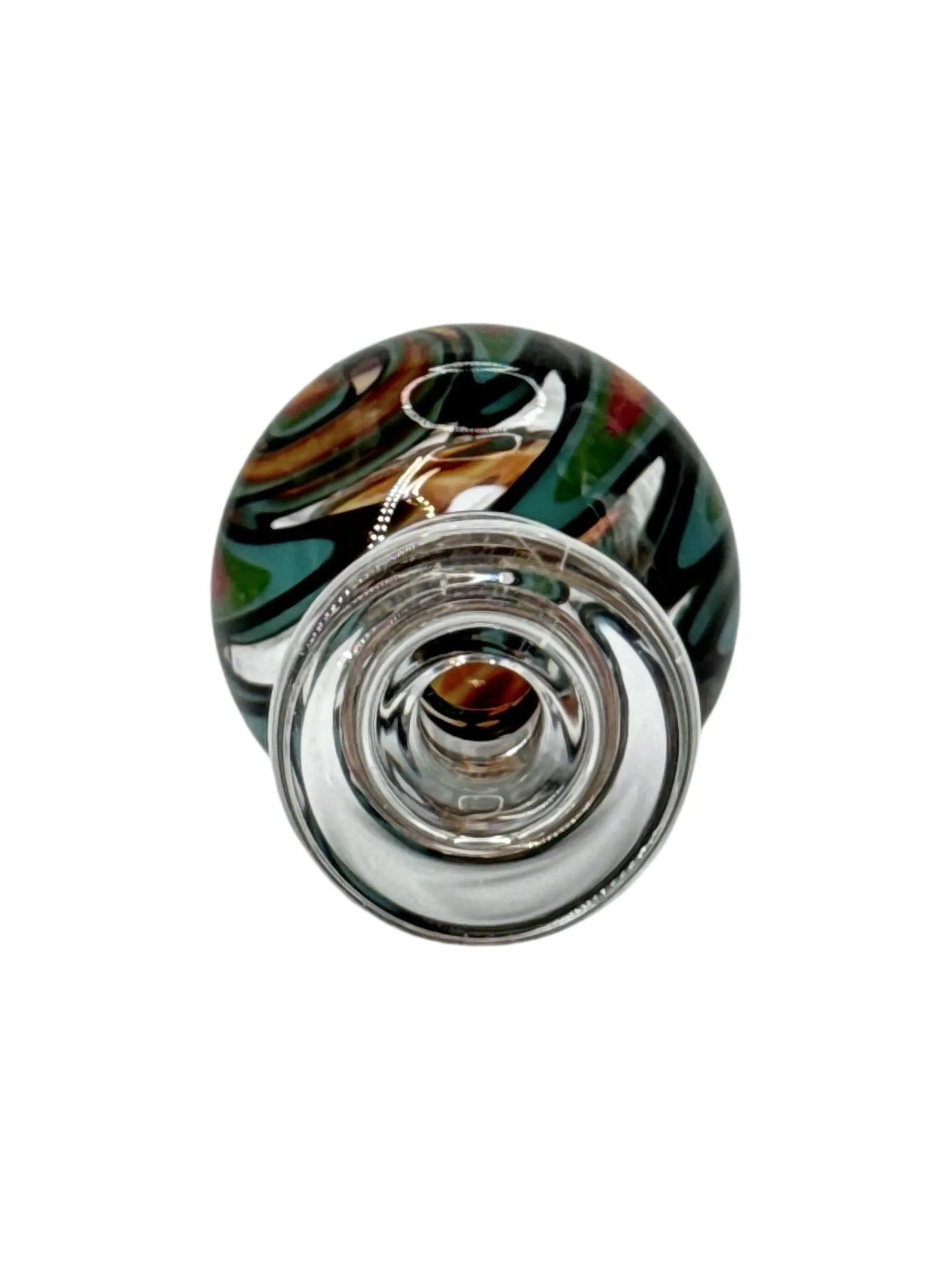 G-SPOT Carb Cap Colour 4, farbiges Borosilikatglas, kompatibel mit vielen Banger-Größen