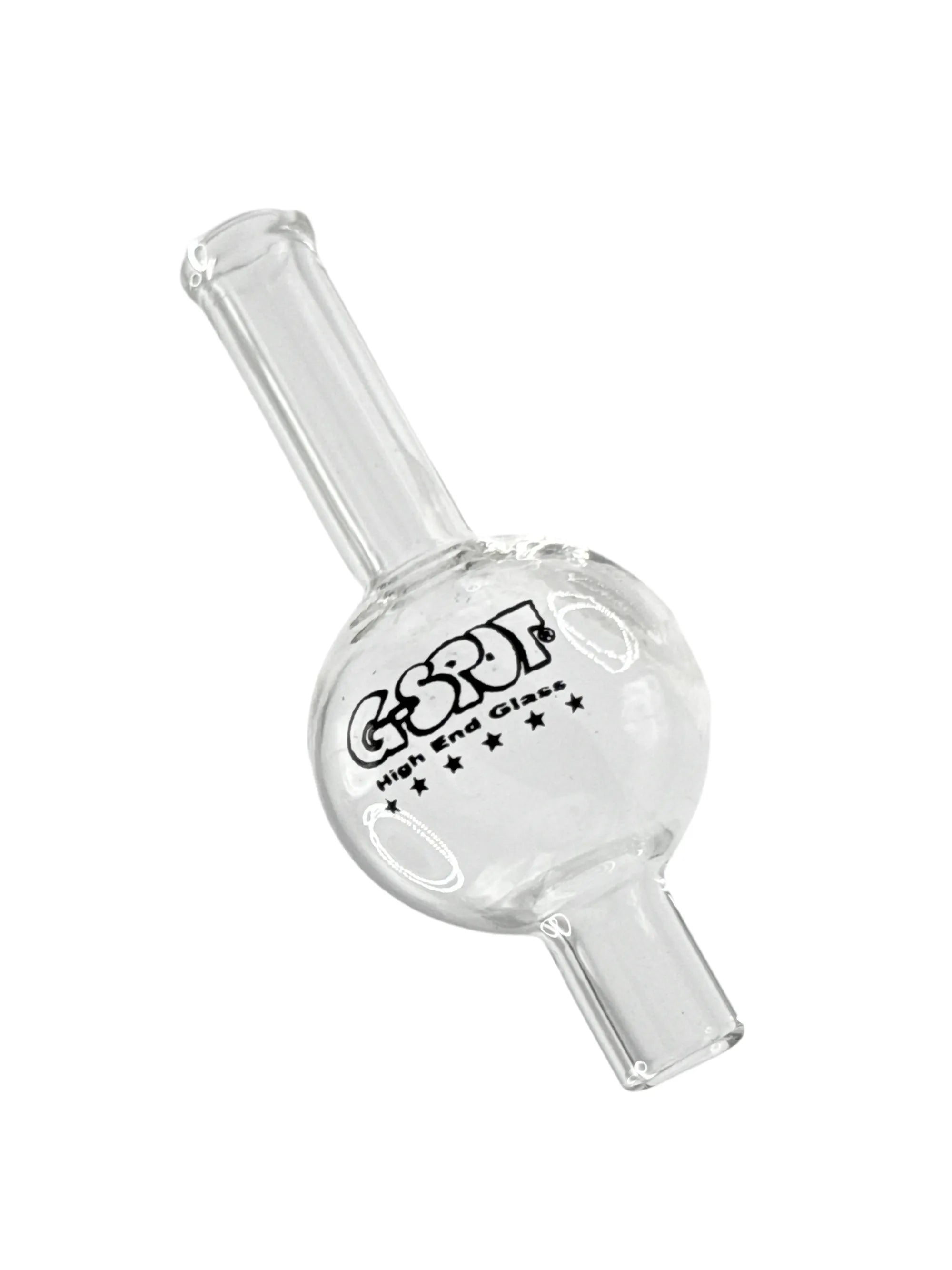 Hochwertige G-SPOT Carb Cap aus Quarzglas, 60 mm hoch, passend für gängige Quarzbanger