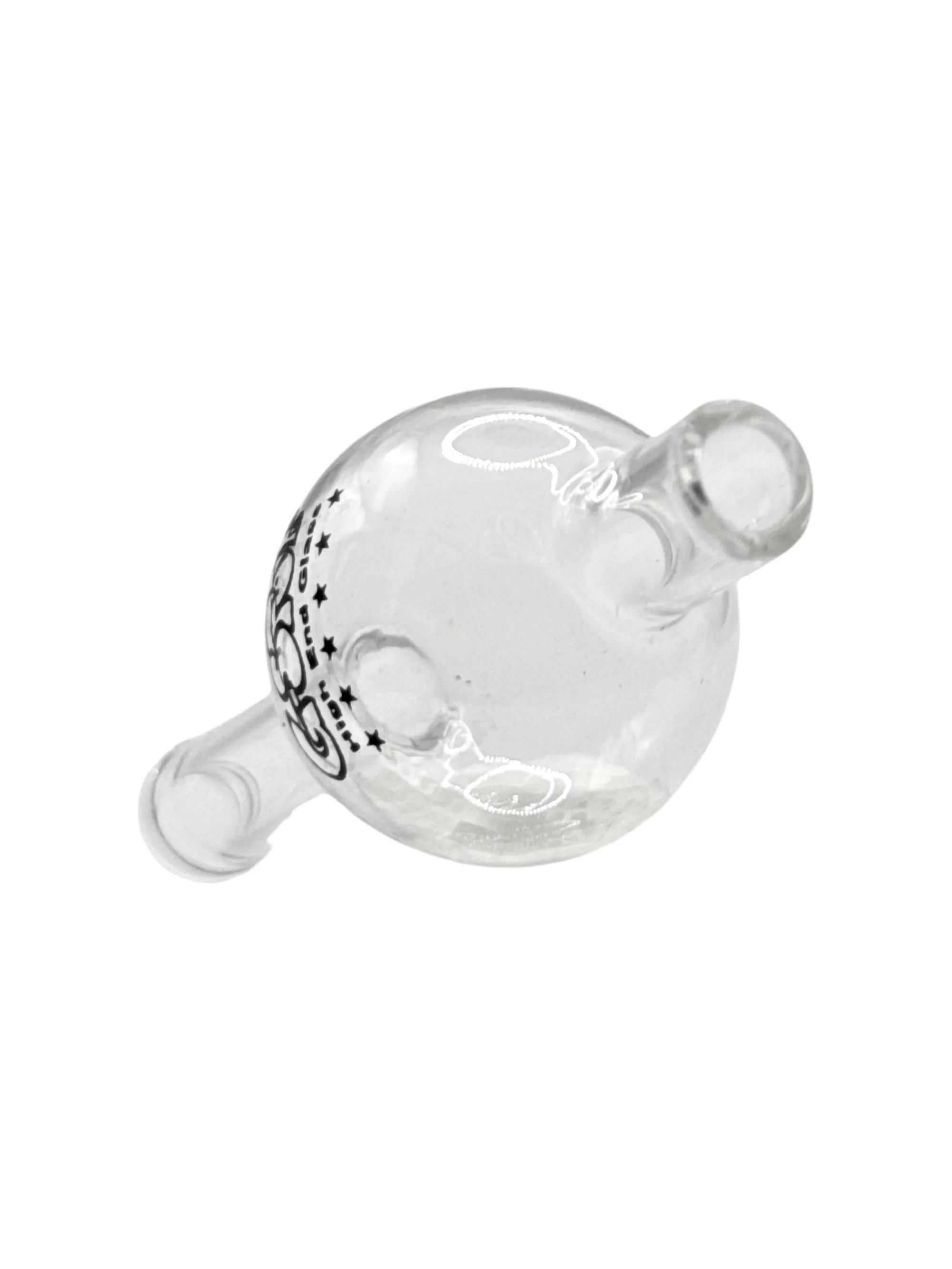 Premium Carb Cap von G-SPOT aus Quarzglas. 60 mm Höhe, 26 mm Durchmesser, perfekte Luftzirkulation.