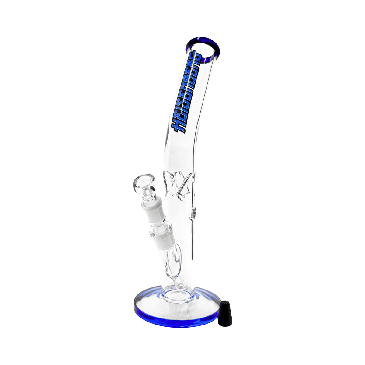 Heisenberg TX Burner 3.0 Blue Line Edition Glasbong mit Eiskerben