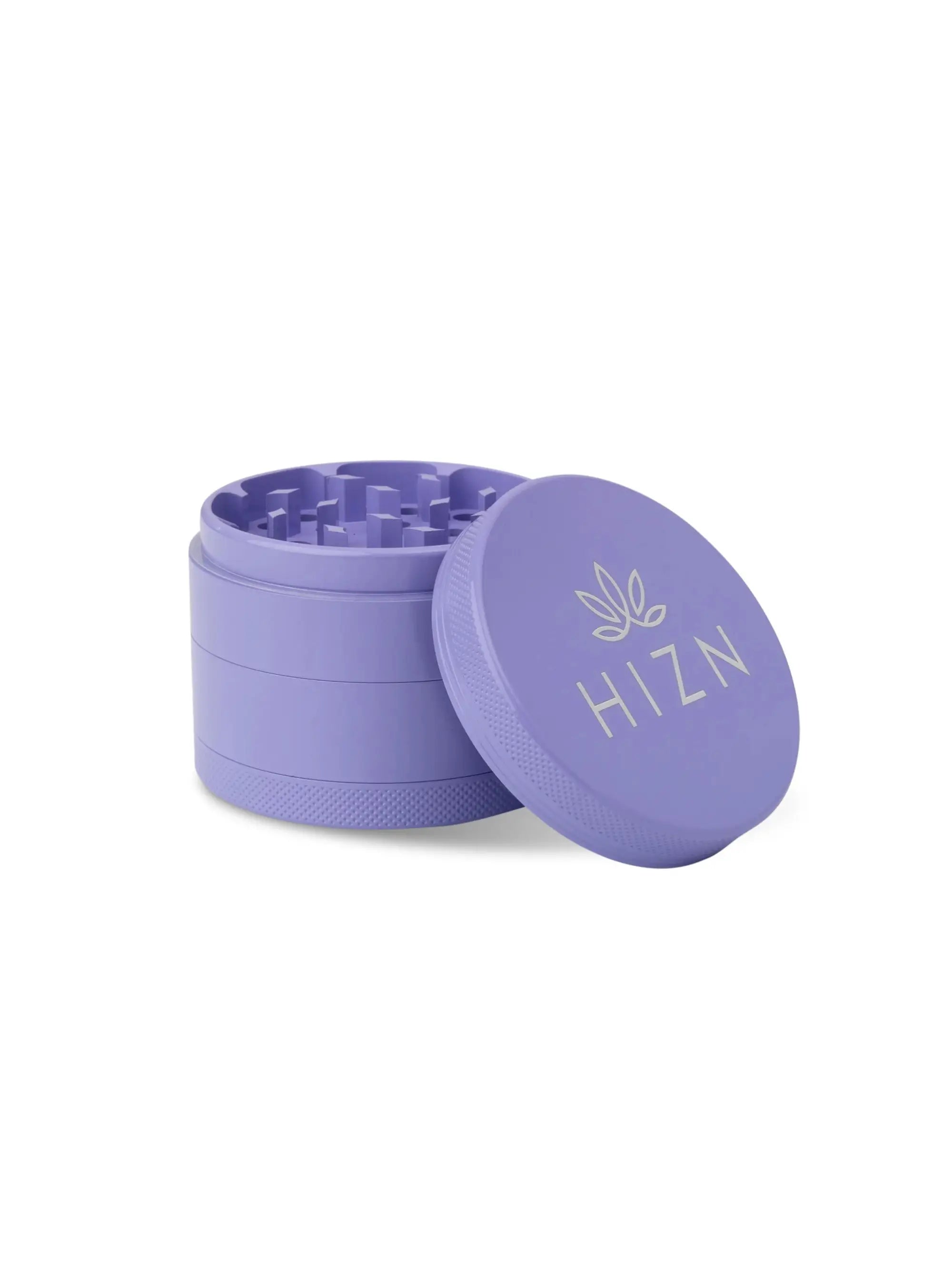 HIZEN Keramik Grinder in Lila und 63 mm Durchmesser