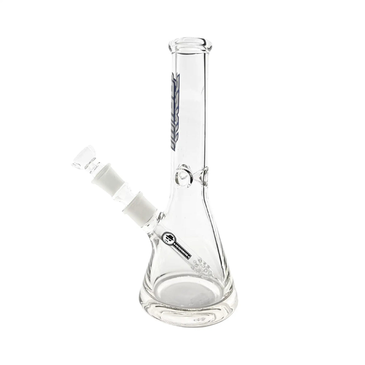 Heisenberg Blue Believer Bong mit 18,8 mm Schliff und blau-grauem HNBG Logo