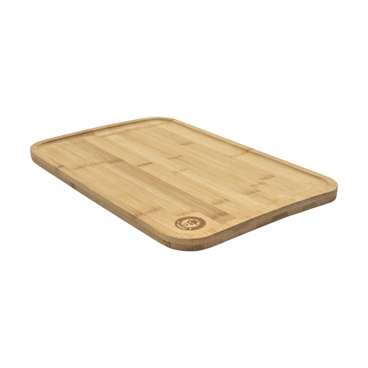 HNBG Rolling Tray aus Bambus 36 x 24 cm mit erhöhtem Rand 