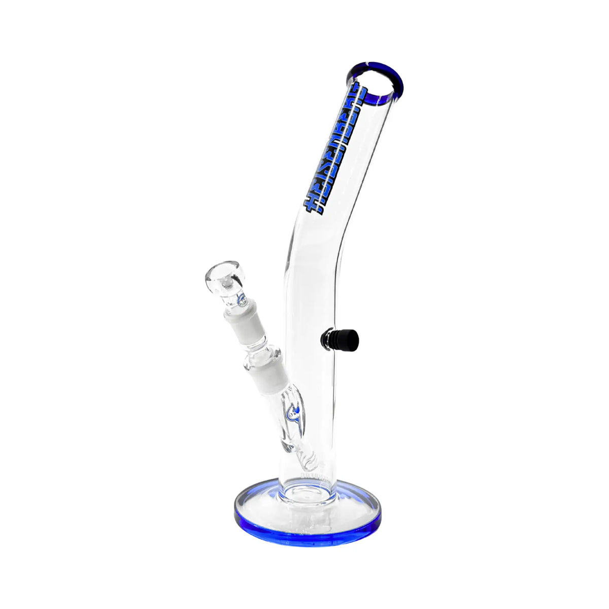HNBG TX Burner 3.0 Zylinderbong mit Kickloch und Silikonstopfen
