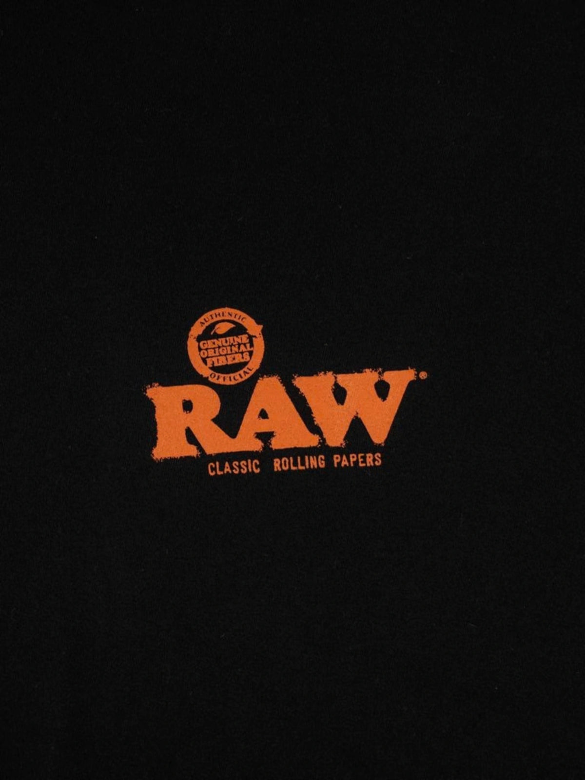 INTERBREED x RAW Streetwear-Shirt in Schwarz – Logo