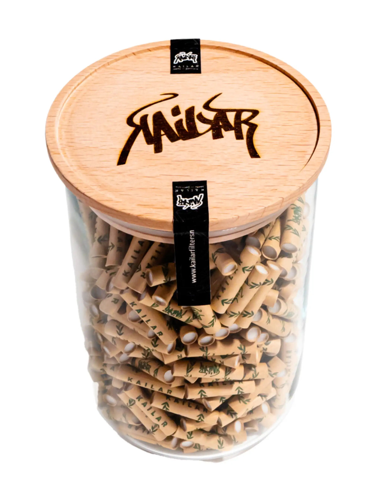 KAILAR 500 Unbleached Aktivkohlefilter mit 5,9 mm