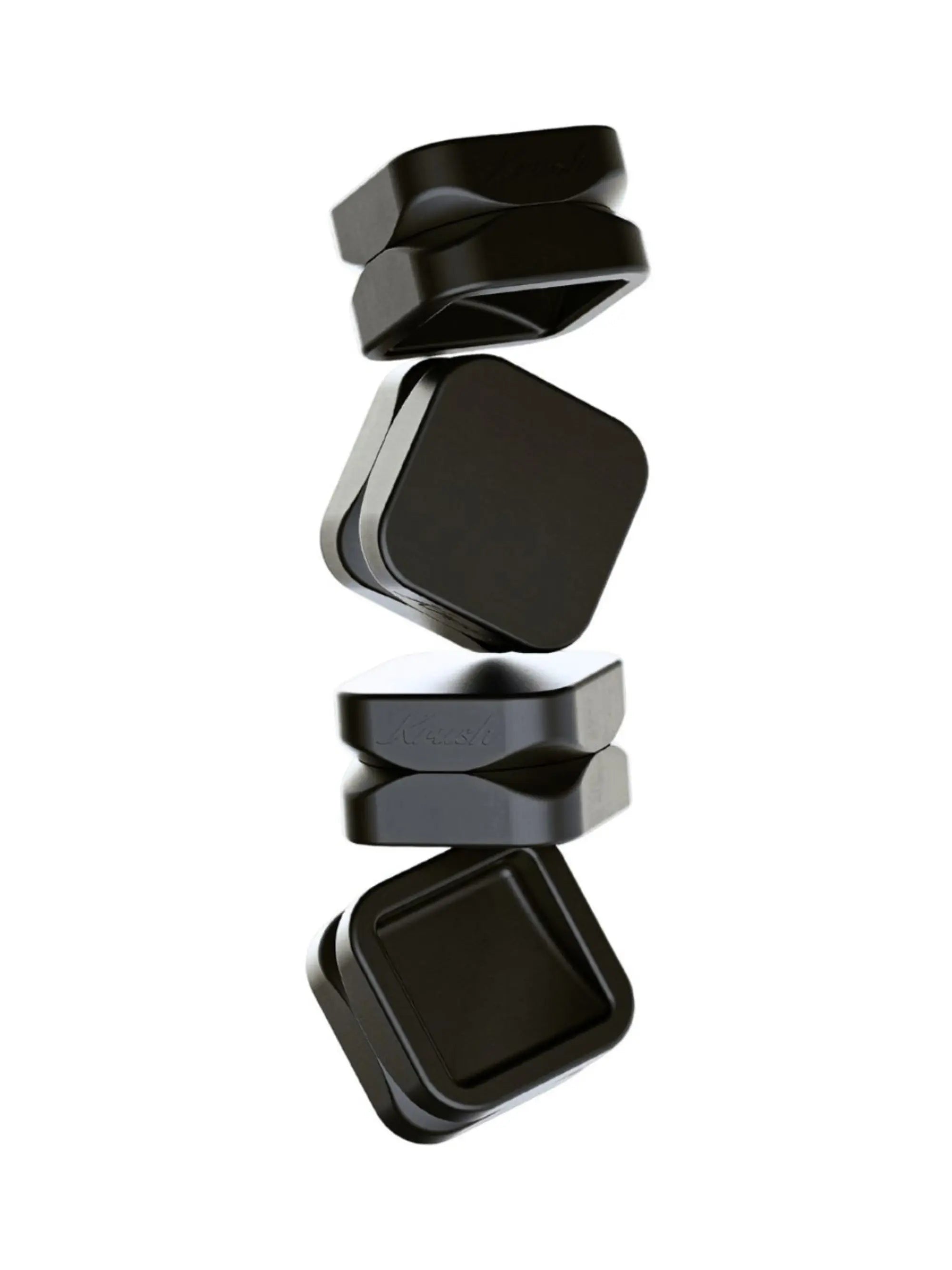 Krush Kube 2.0 Schwarz im Detail – 2-teiliges Mahlwerk für gleichmäßiges Mahlen