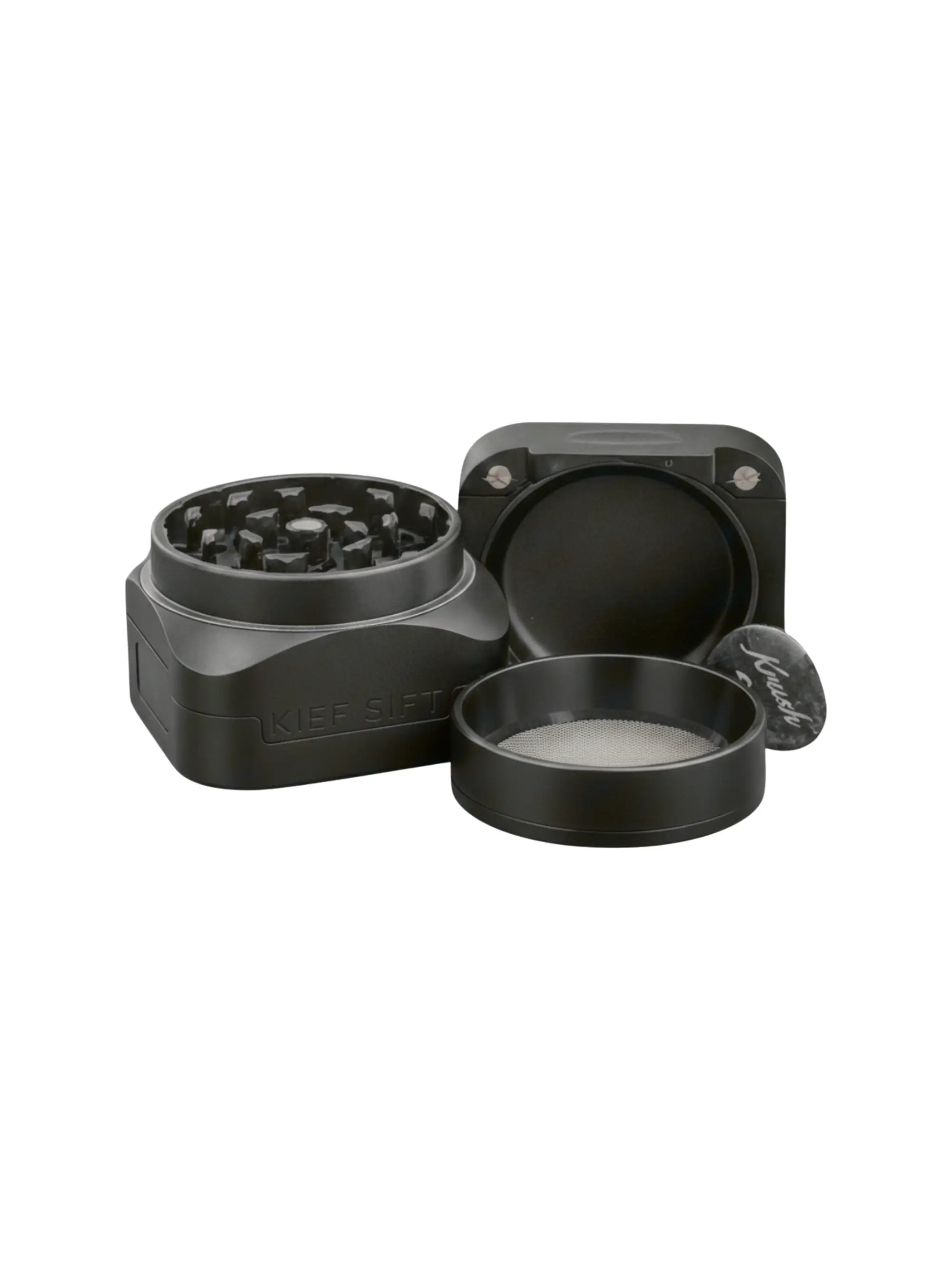 Krush Kube 3.0 Space Grey – abgeschrägte Pollenkammer für einfache Reinigung