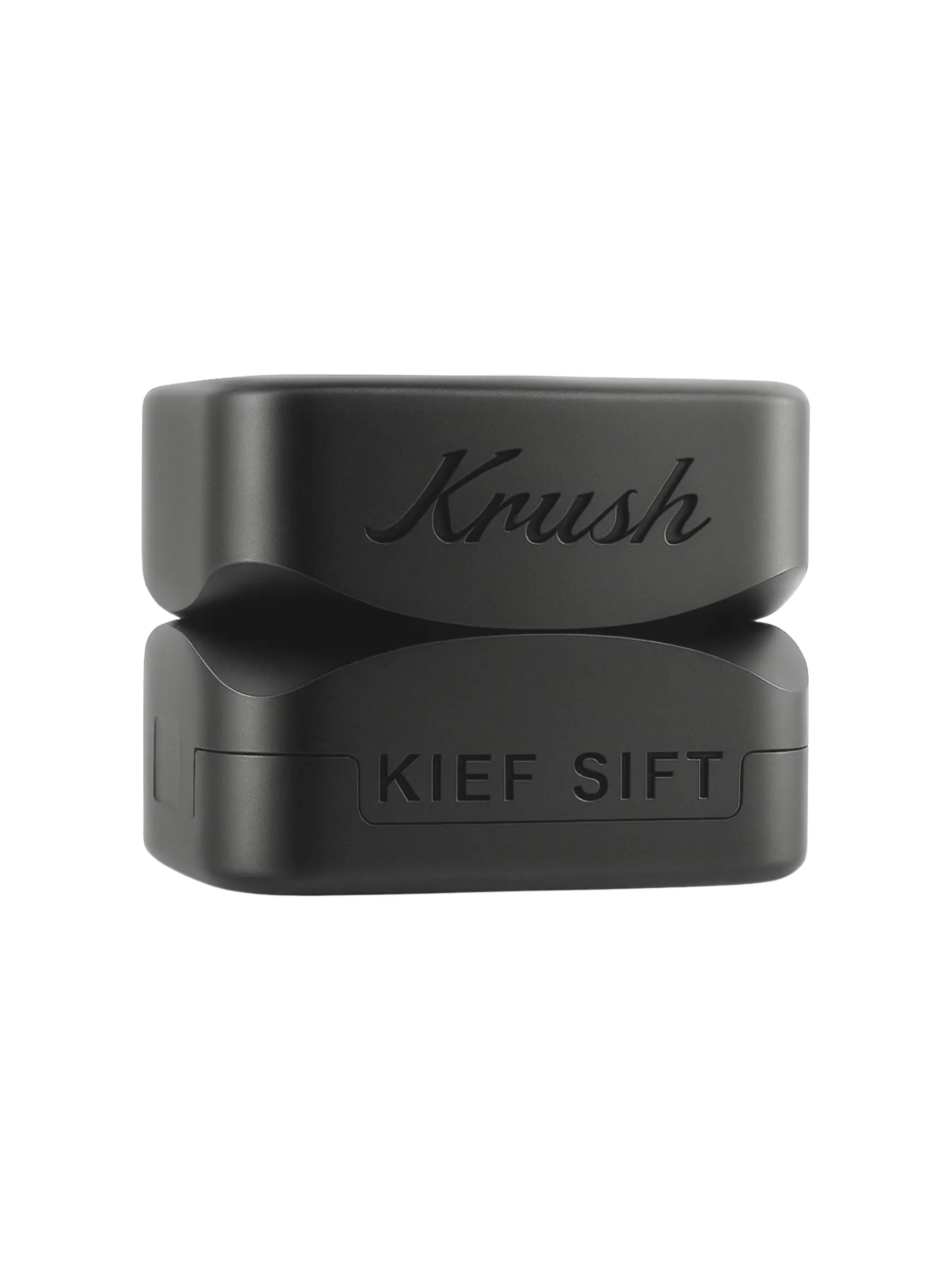 Krush Kube 3.0 Space Grey – 3-teiliges Aluminium, Cube-Design, kompakter und robuster Grinder