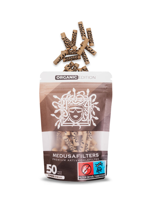 Medusafilters Organic Edition Aktivkohlefilter im 50er Beutel