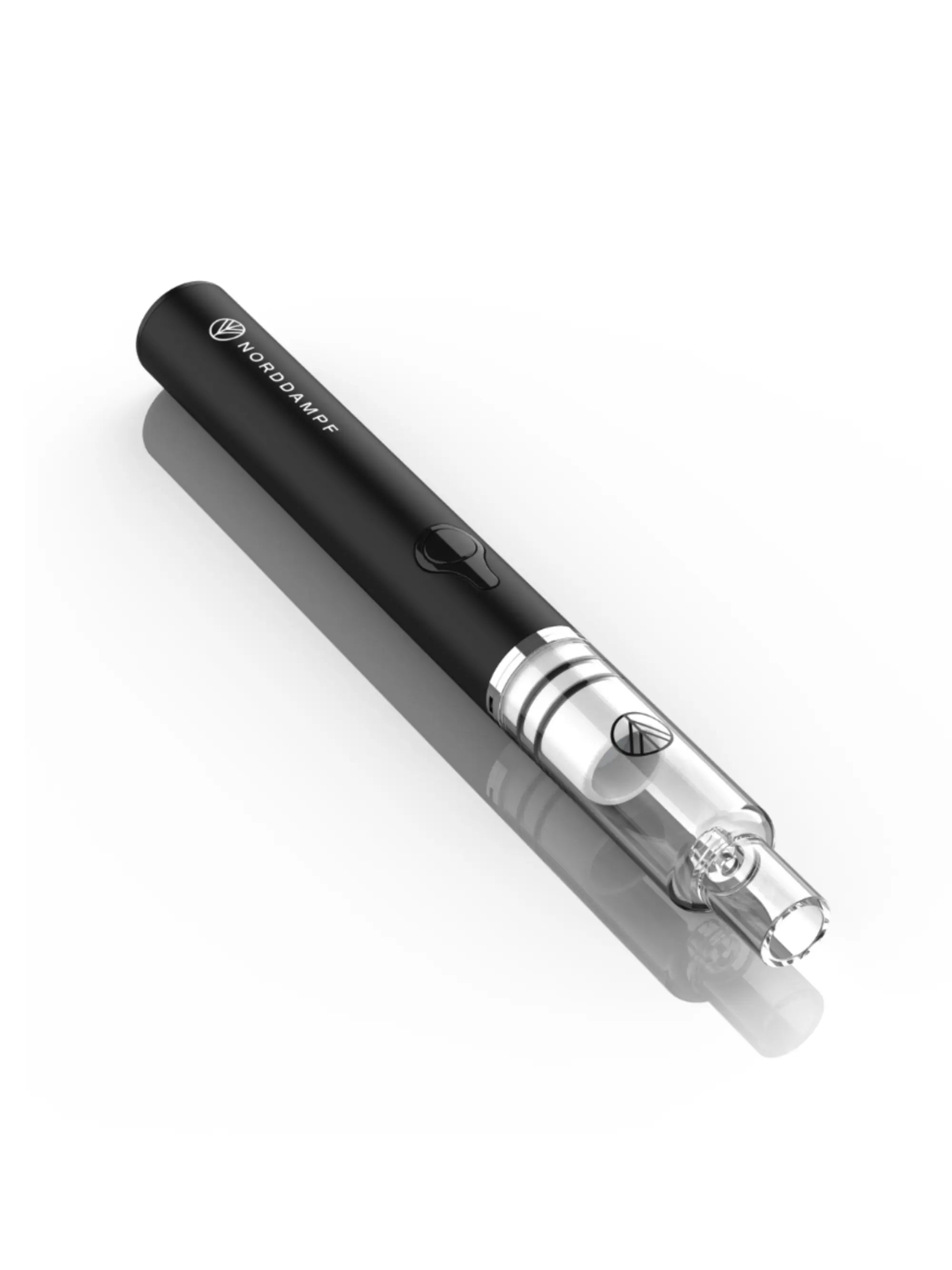 Norddampf DAB PEN Mini Deep Black mit Atomizer für Konzentrate und Extrakte.
