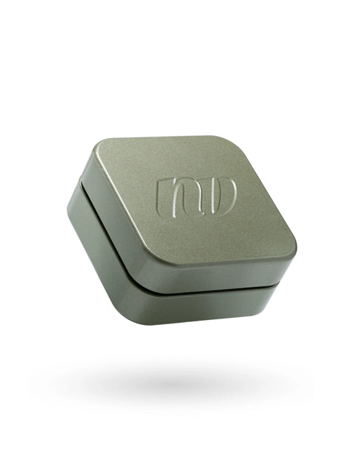 NV Keramik Grinder V.2 in Navy mit quadratischem Design und Keramikbeschichtung