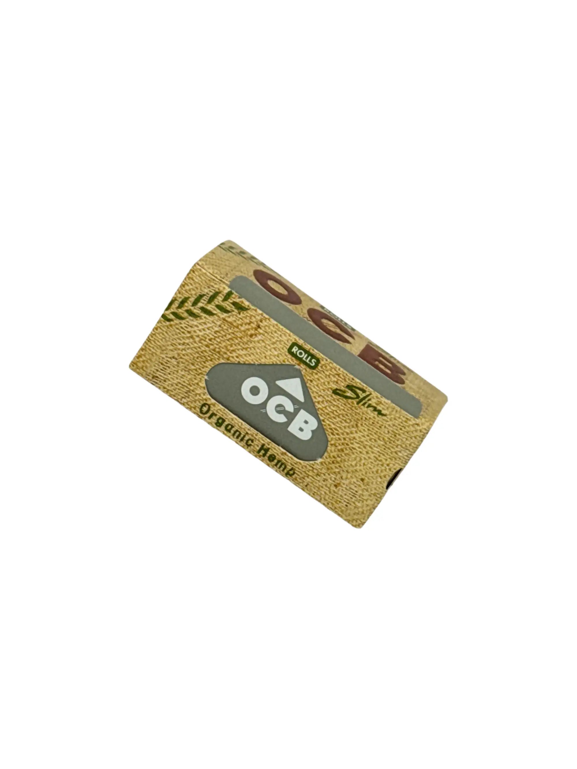 OCB Organic Hemp Slim Rolls aus ungebleichtem Hanfpapier mit 4 Metern Länge